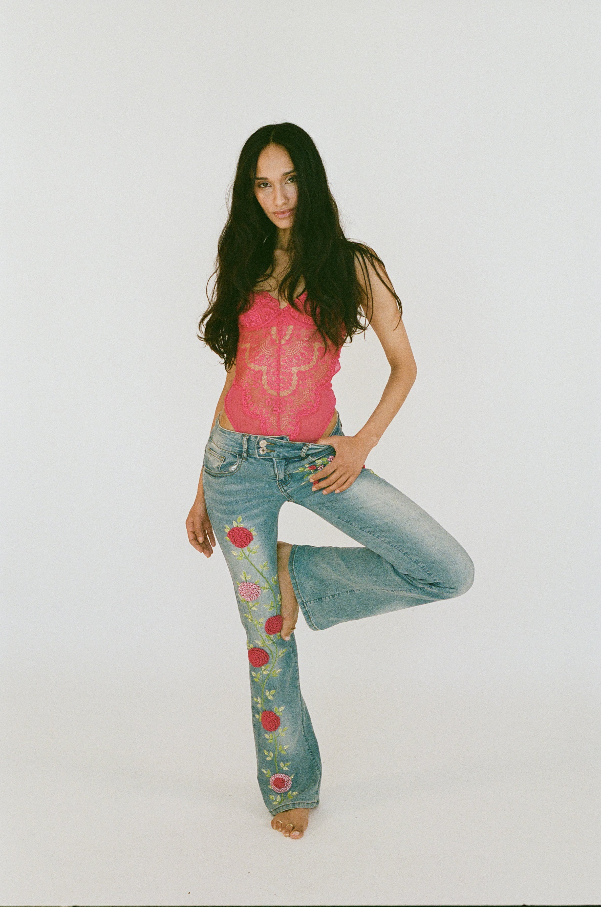 Pink Rosa Denim jeans