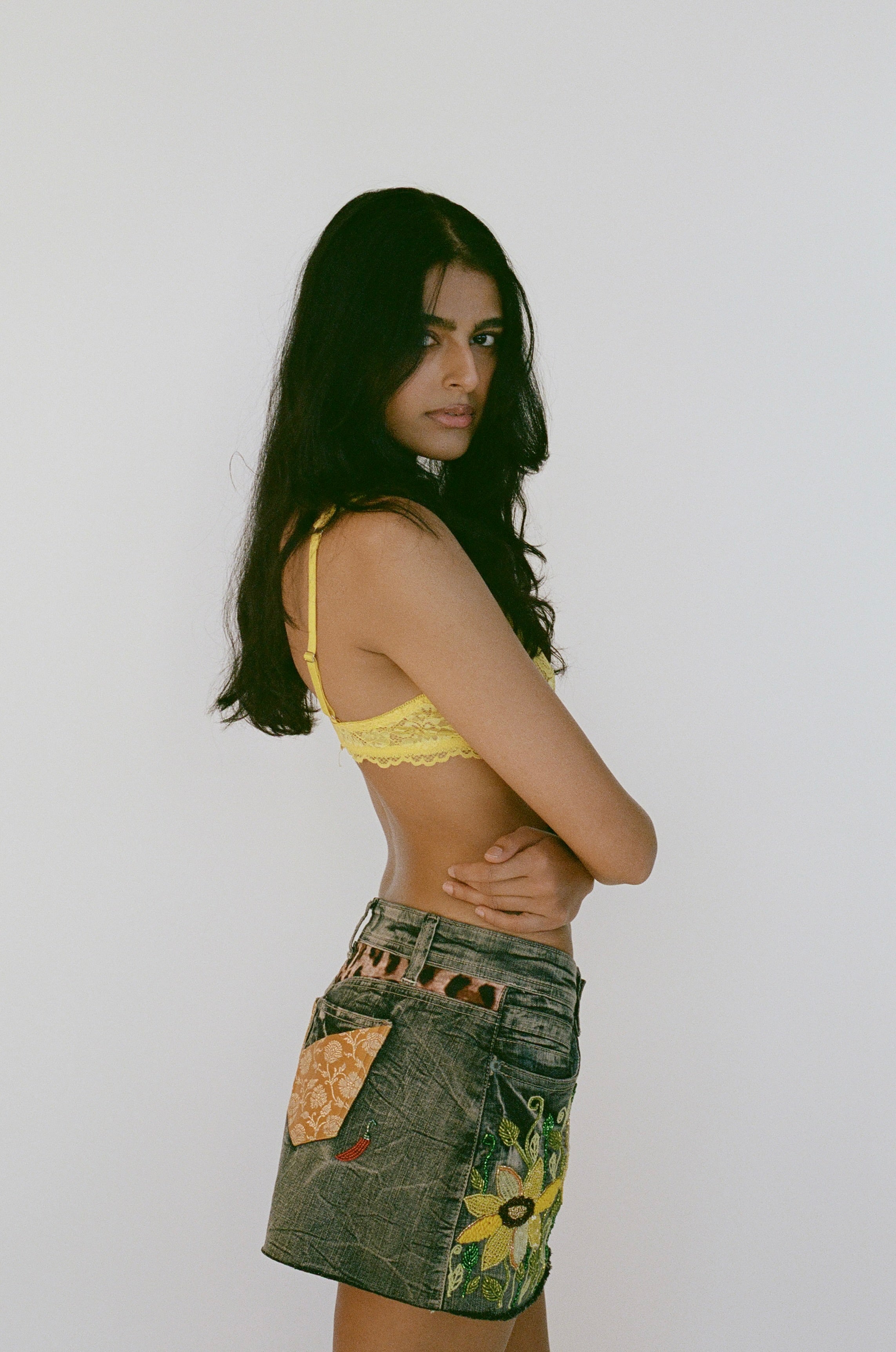 Sunny Denim Skirt