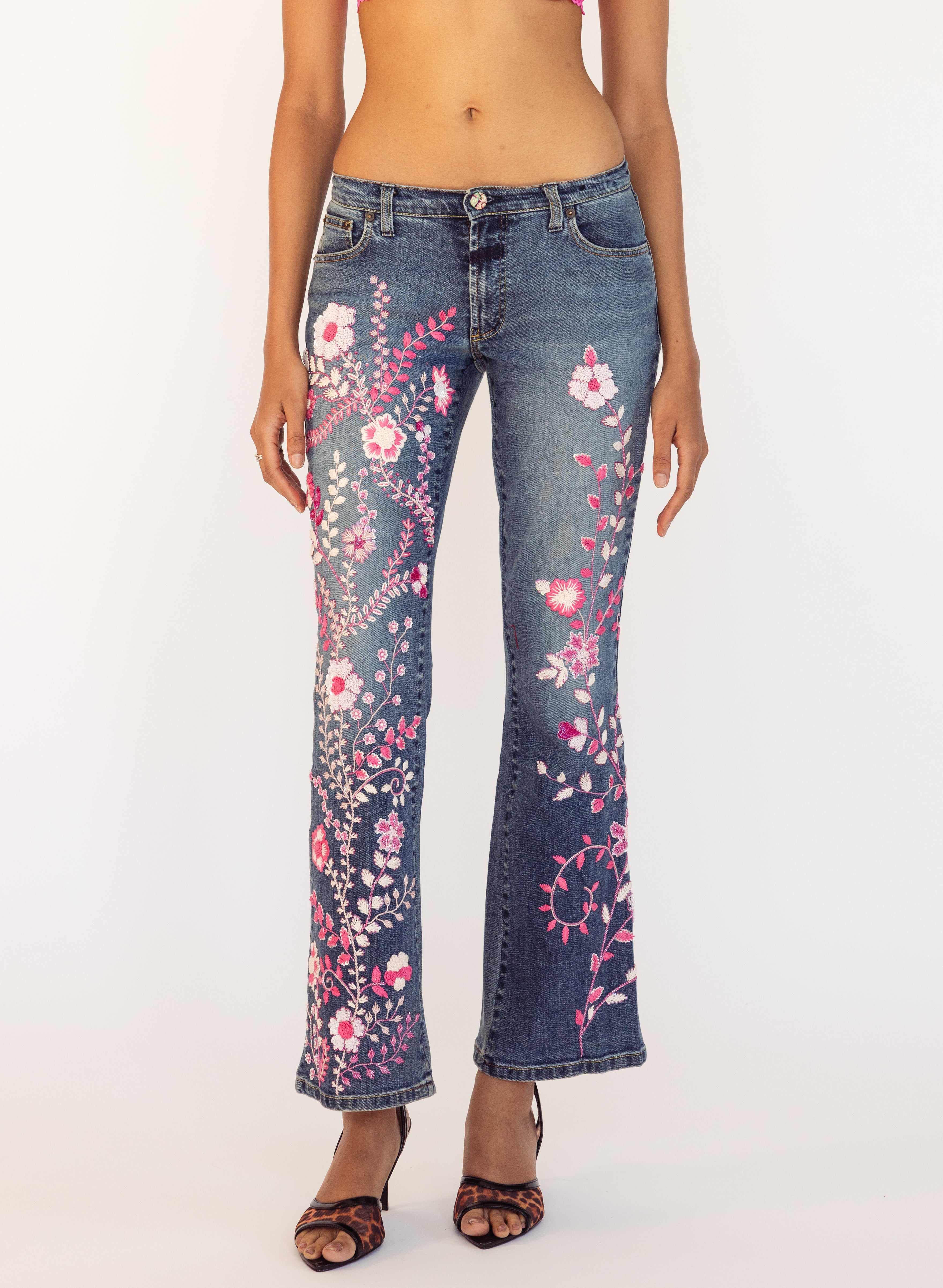 Wildflower Denim Jeans