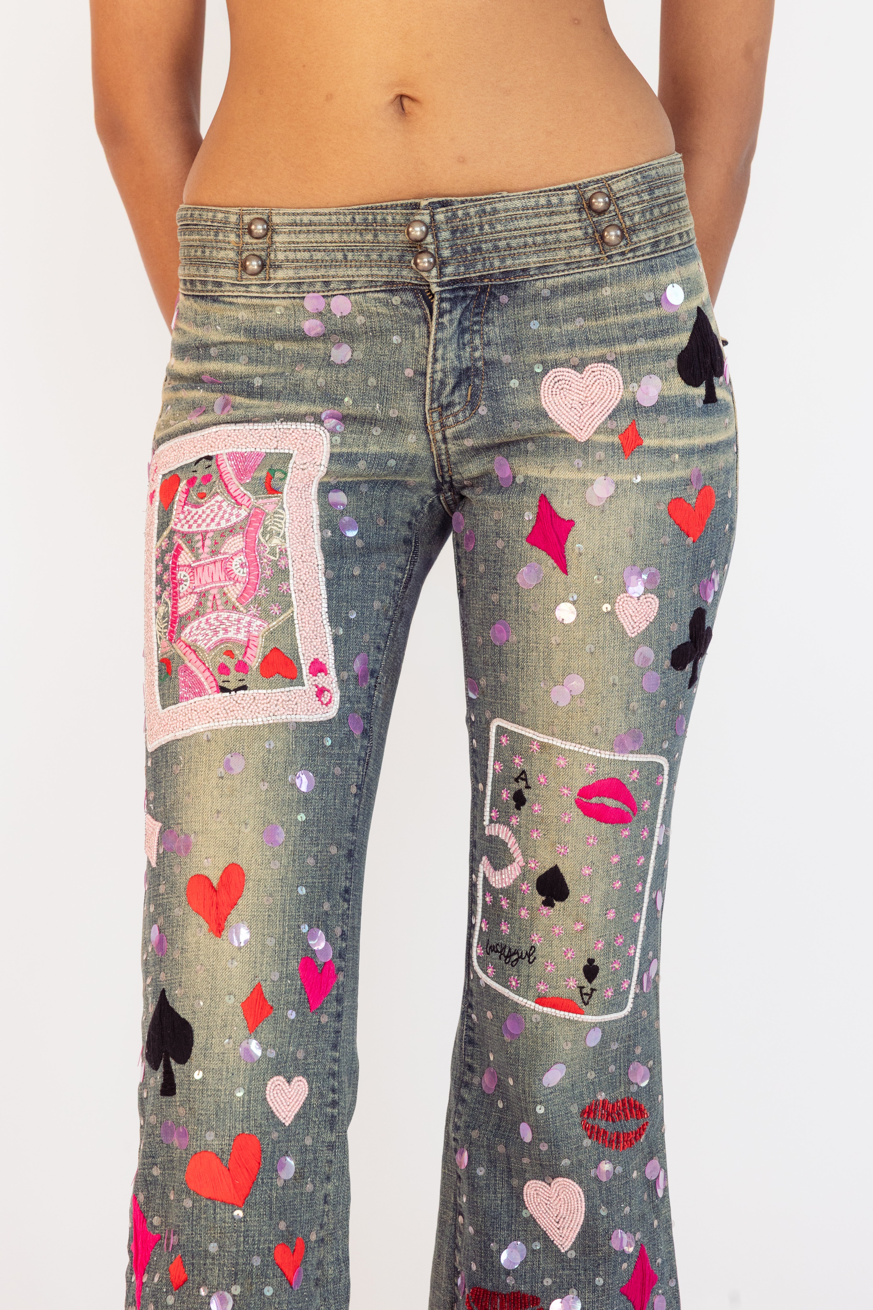 Ace of Spades Denim Jeans