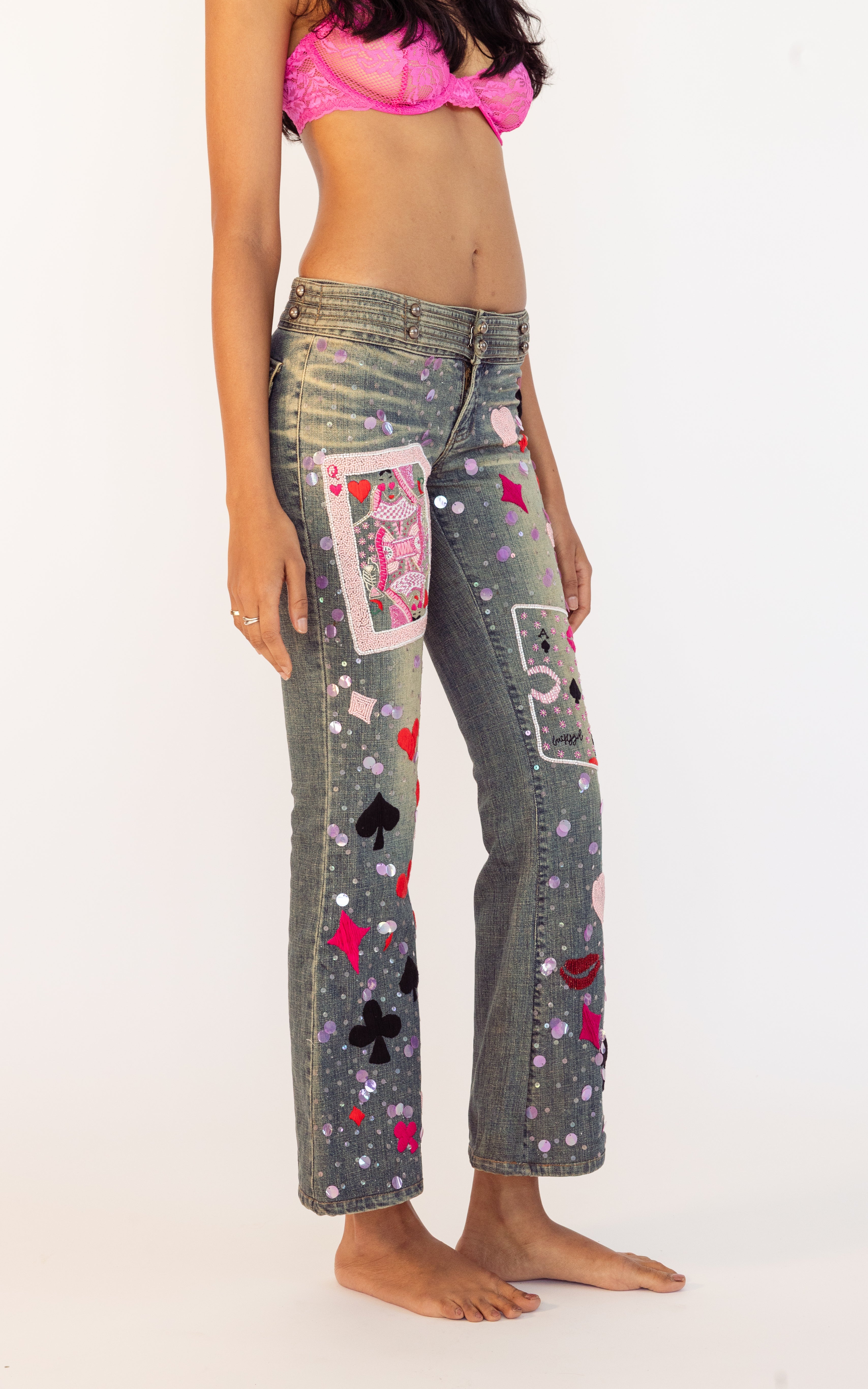 Ace of Spades Denim Jeans