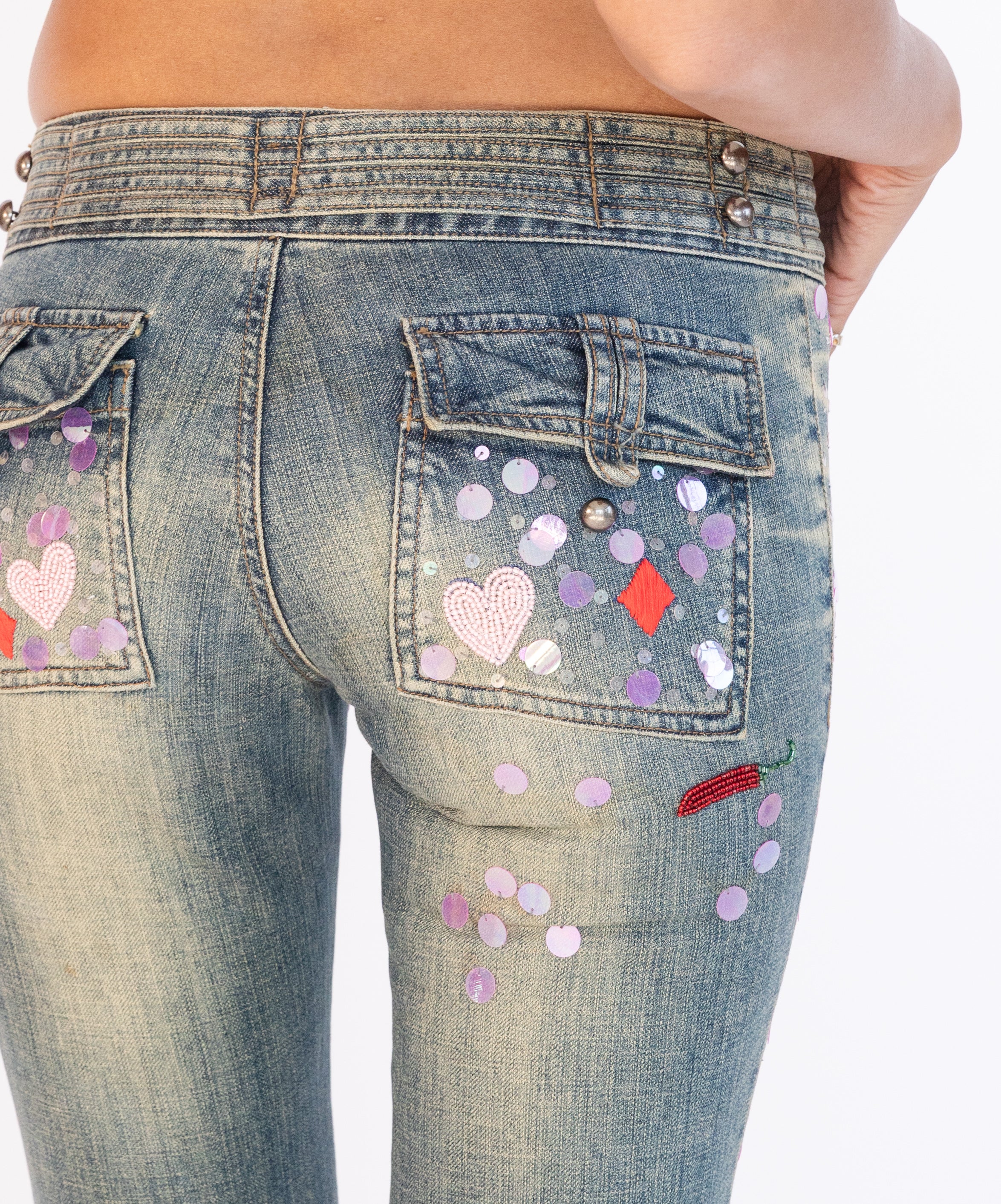 Ace of Spades Denim Jeans