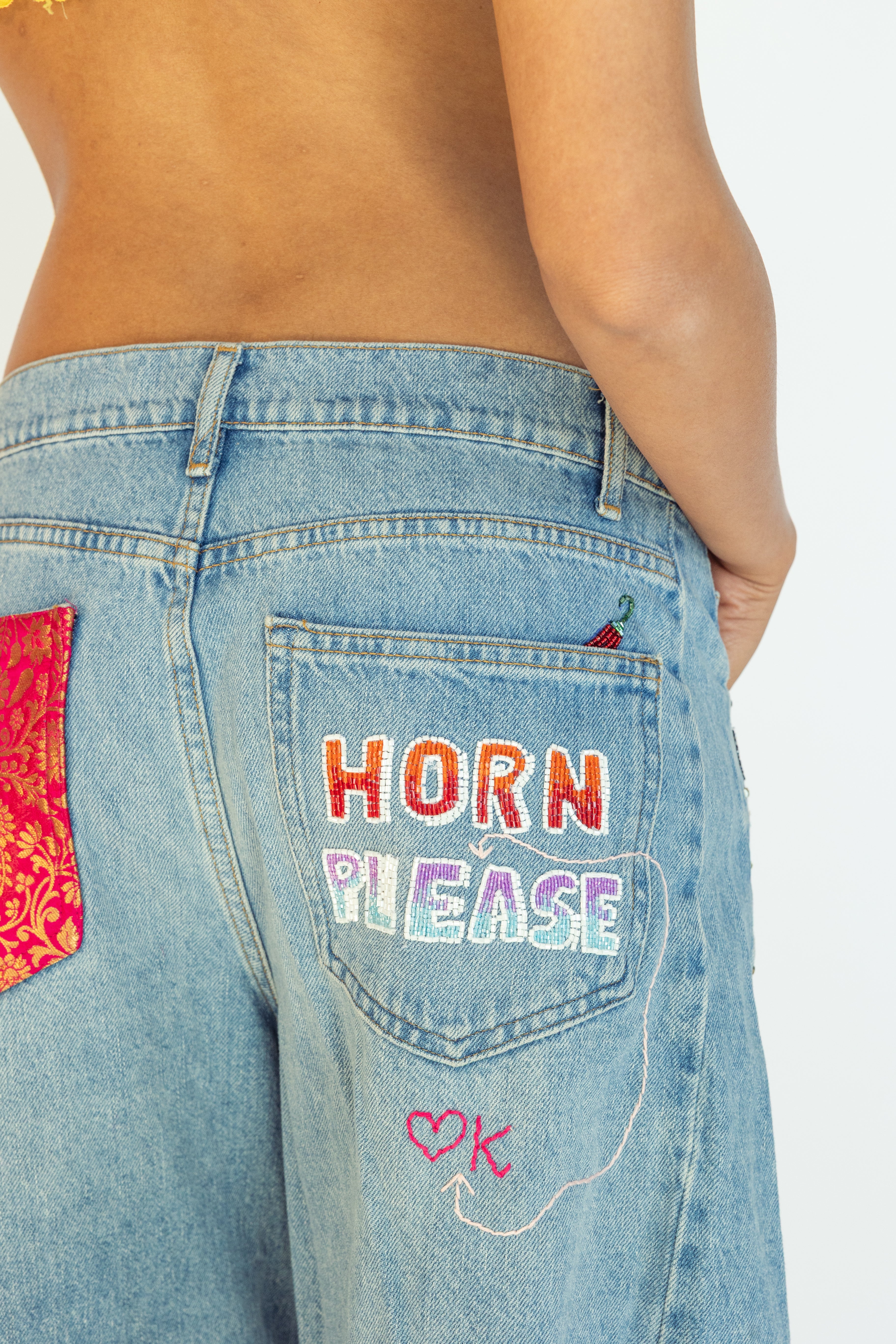 Matches Denim Jorts