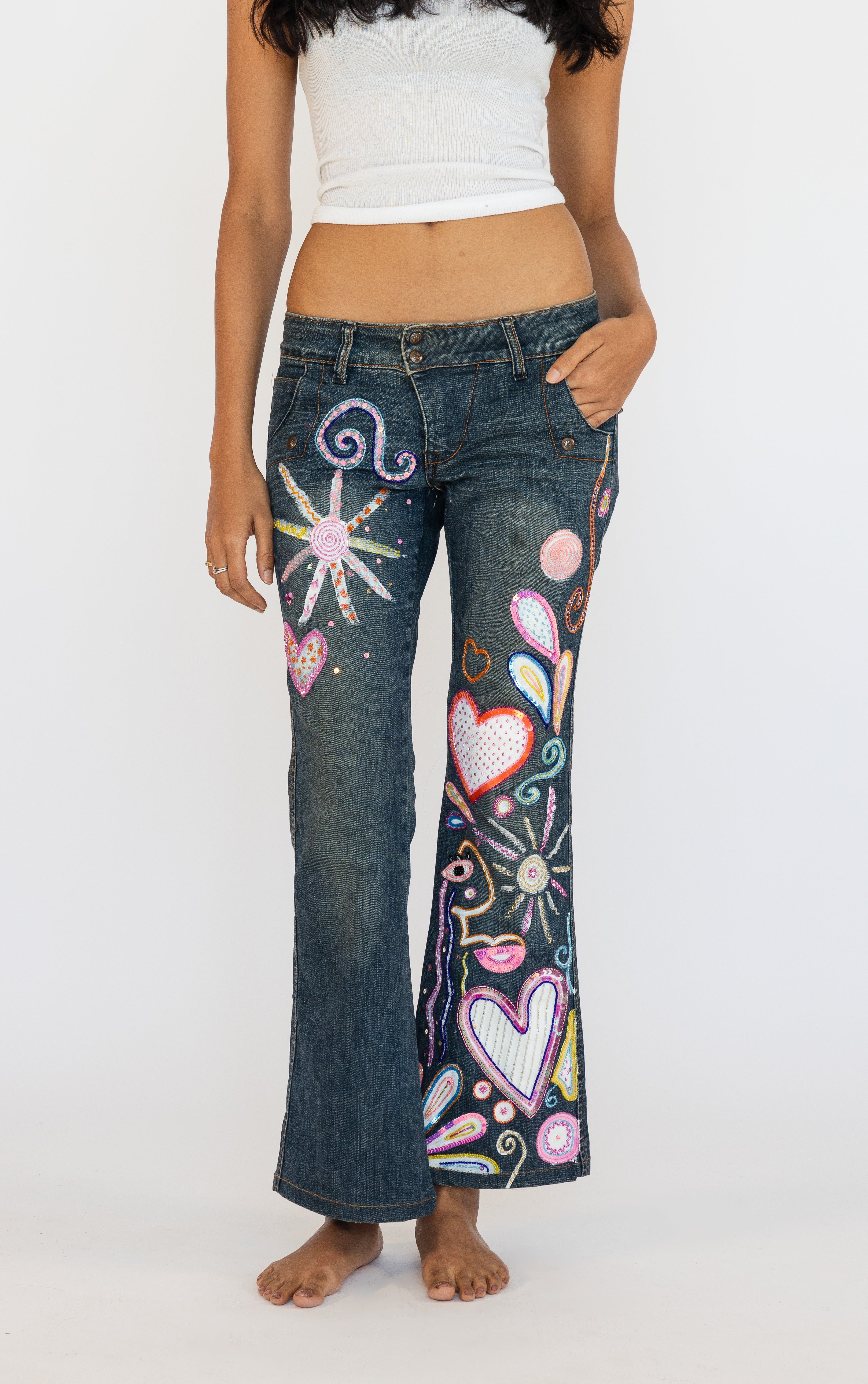 Doodle Denim Jeans