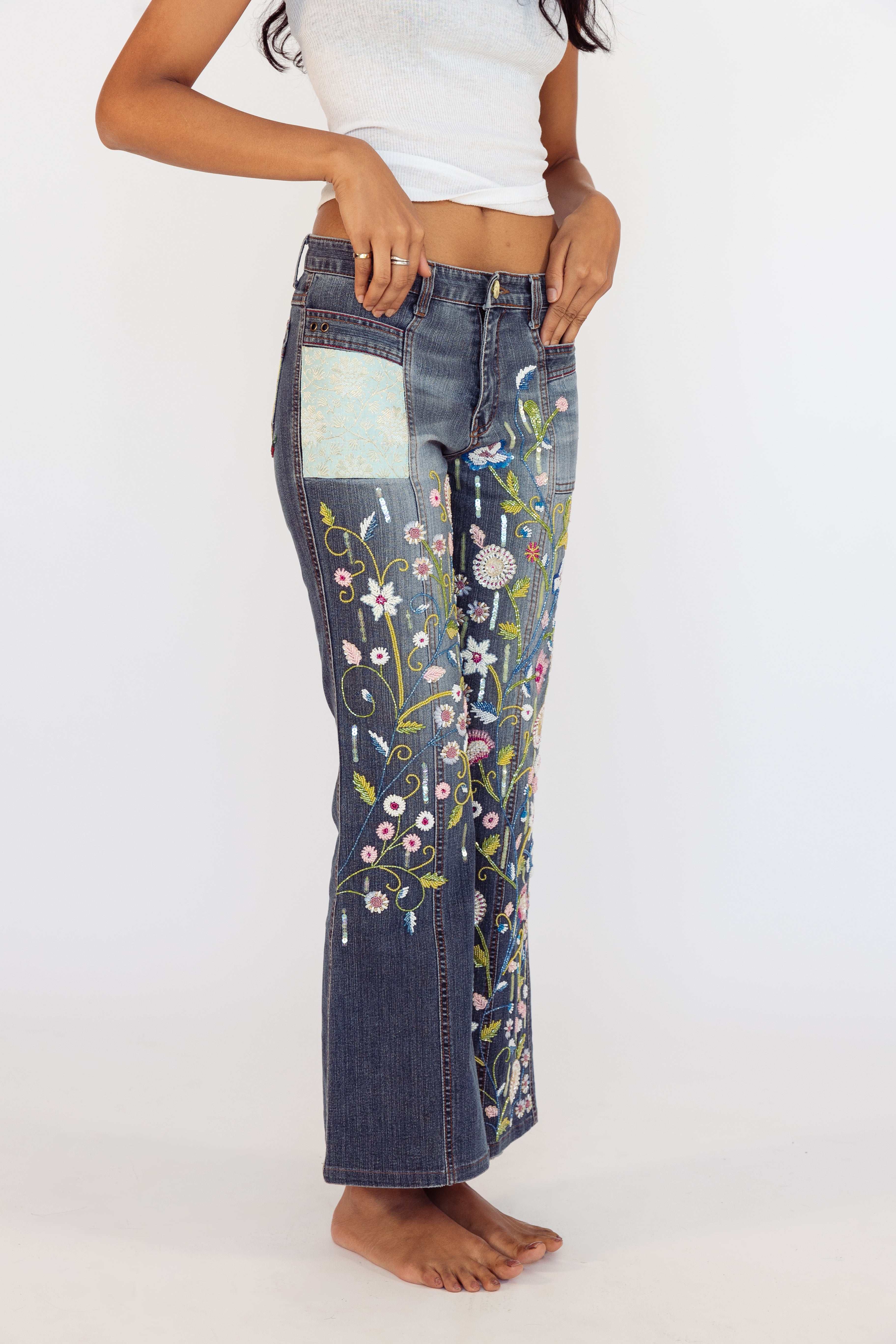 Garden Denim Jeans