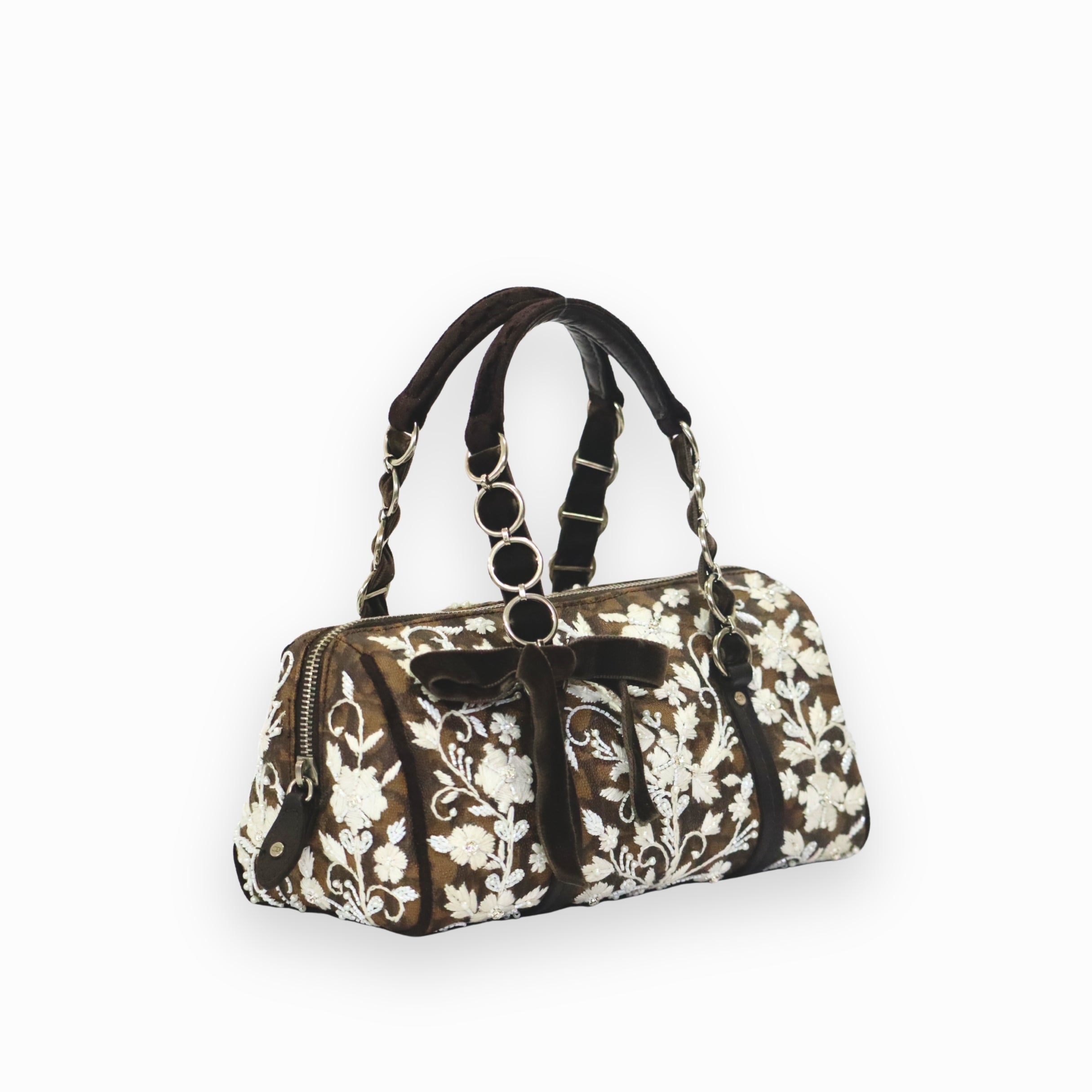 Christian Dior Trotter Romantique Diorissimo Boston Bag