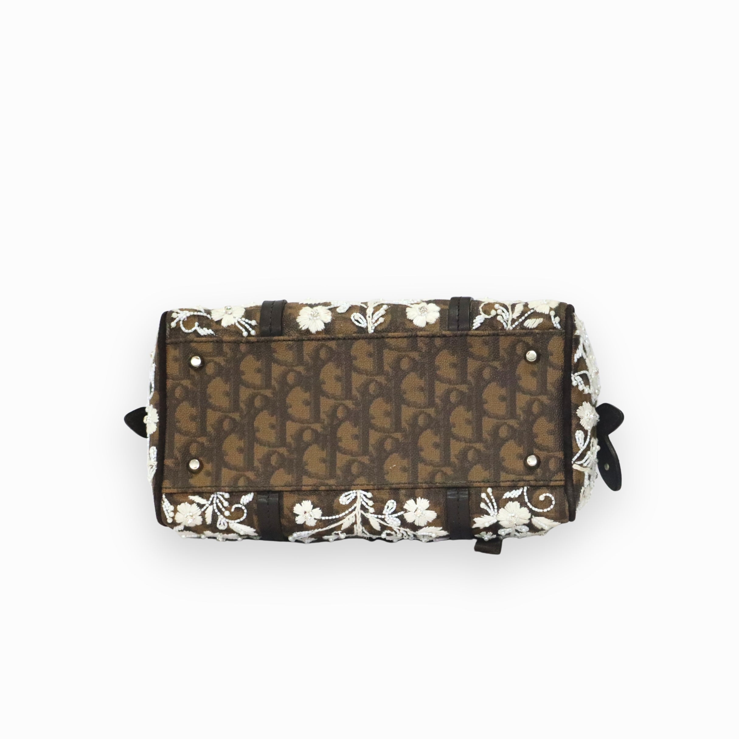 Christian Dior Trotter Romantique Diorissimo Boston Bag