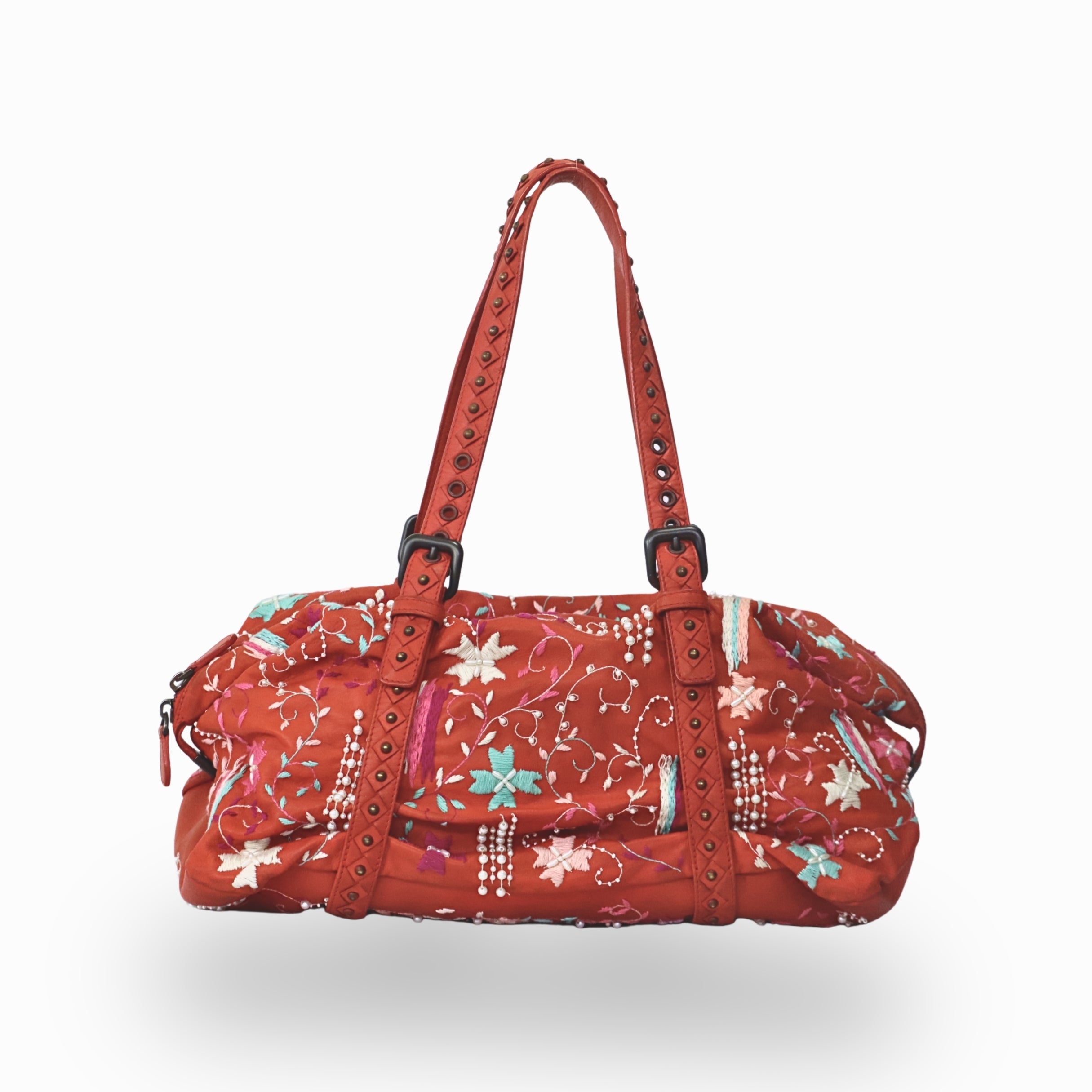 Bottega Veneta Magma Plume Duffle Bag