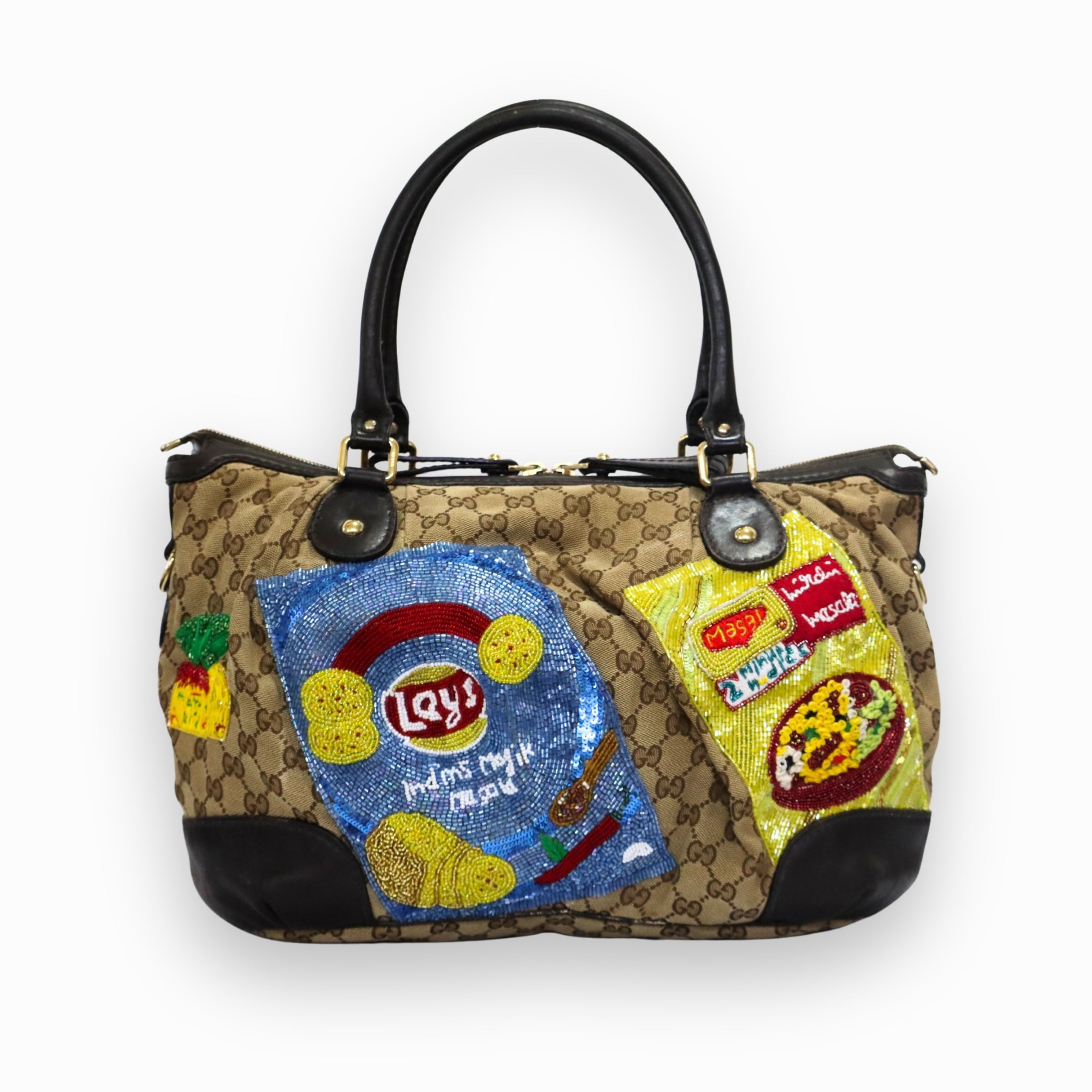 Gucci Diamante canvas Sukey Tote