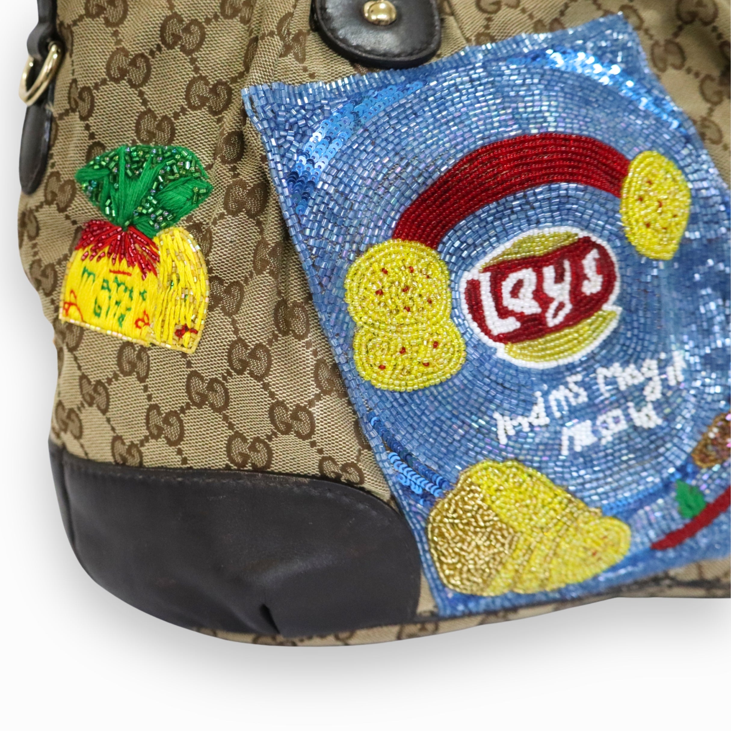 Gucci Diamante canvas Sukey Tote
