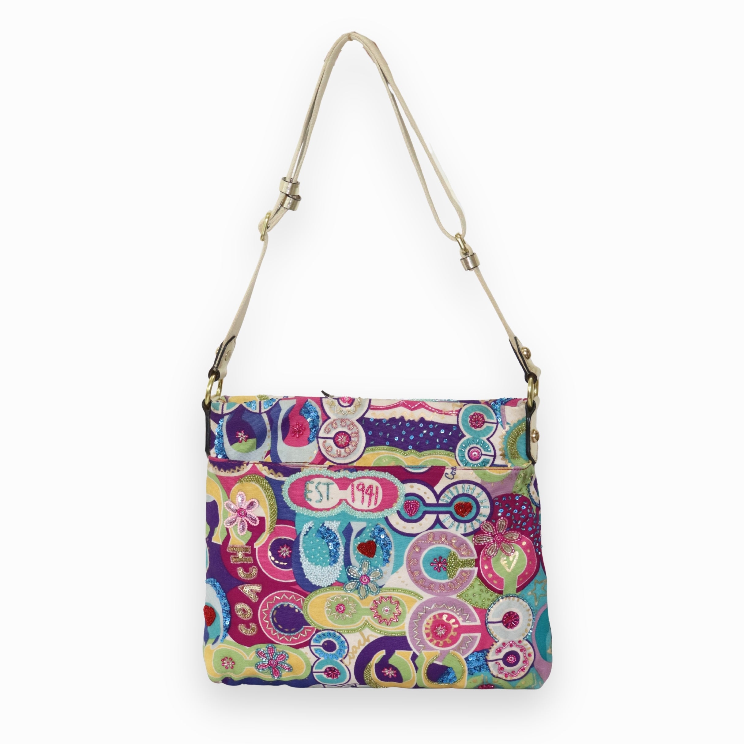 Coach Poppy Pop Glam Purse Tote
