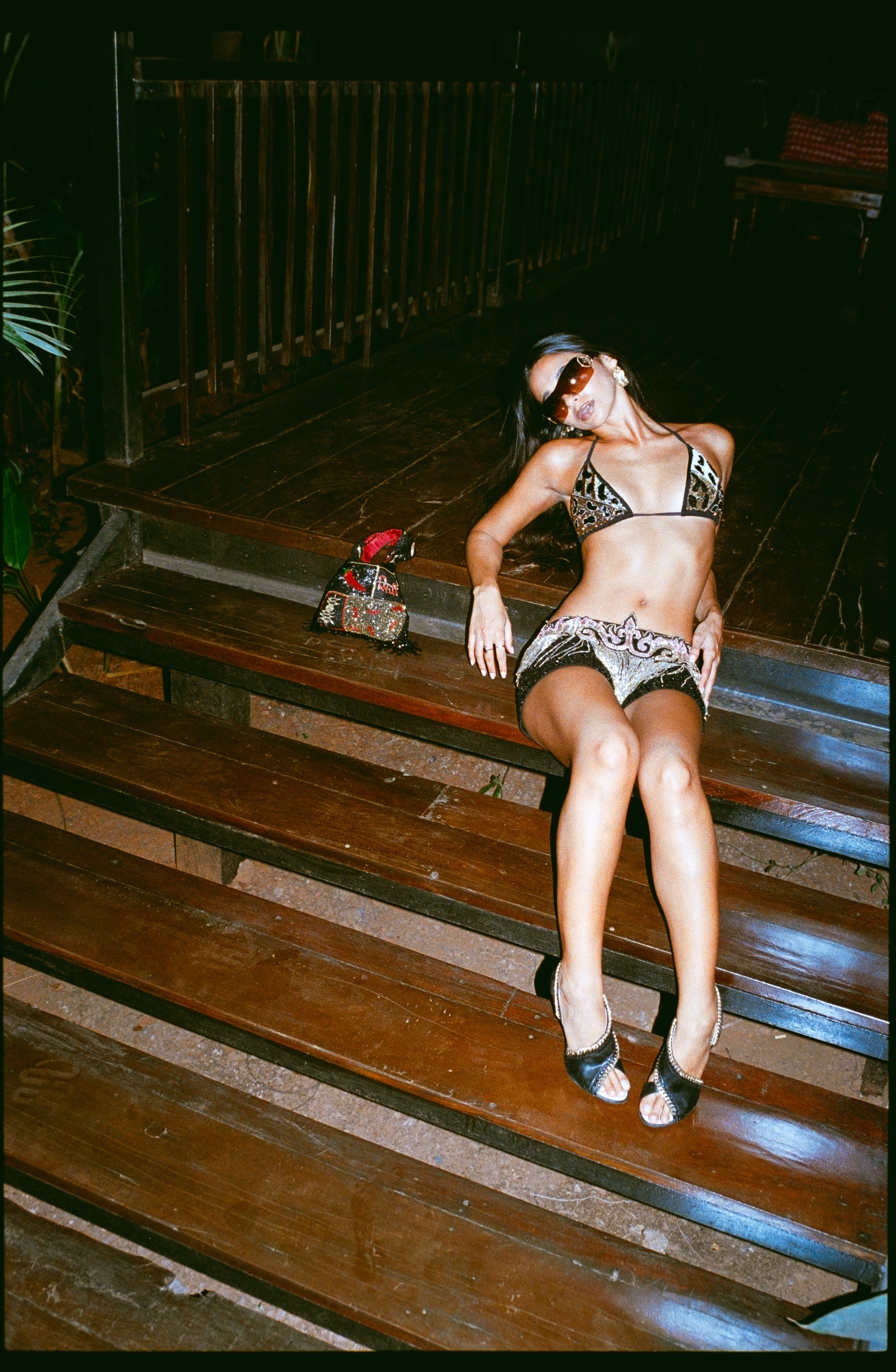 Lele Beaded Shorts