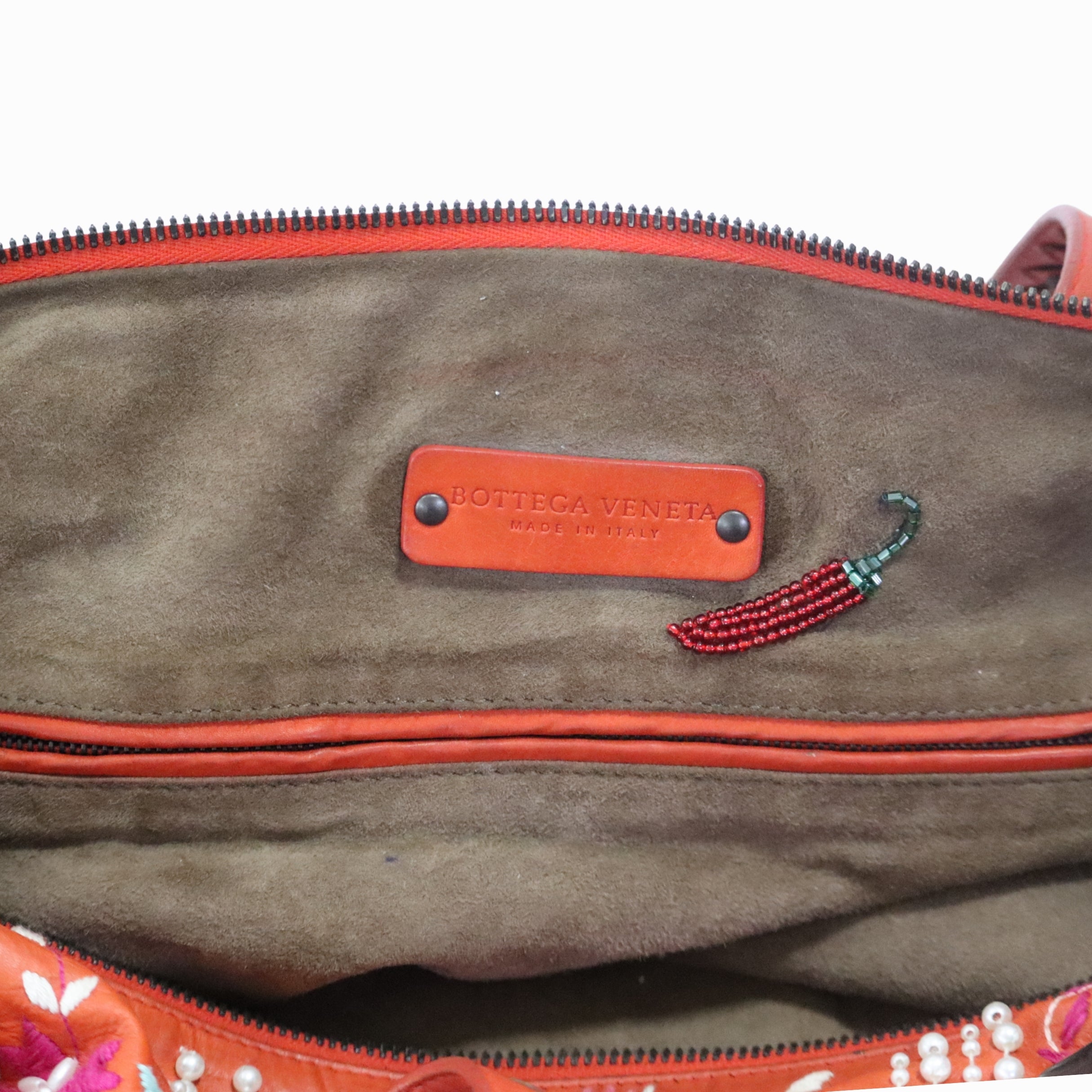 Bottega Veneta Magma Plume Duffle Bag