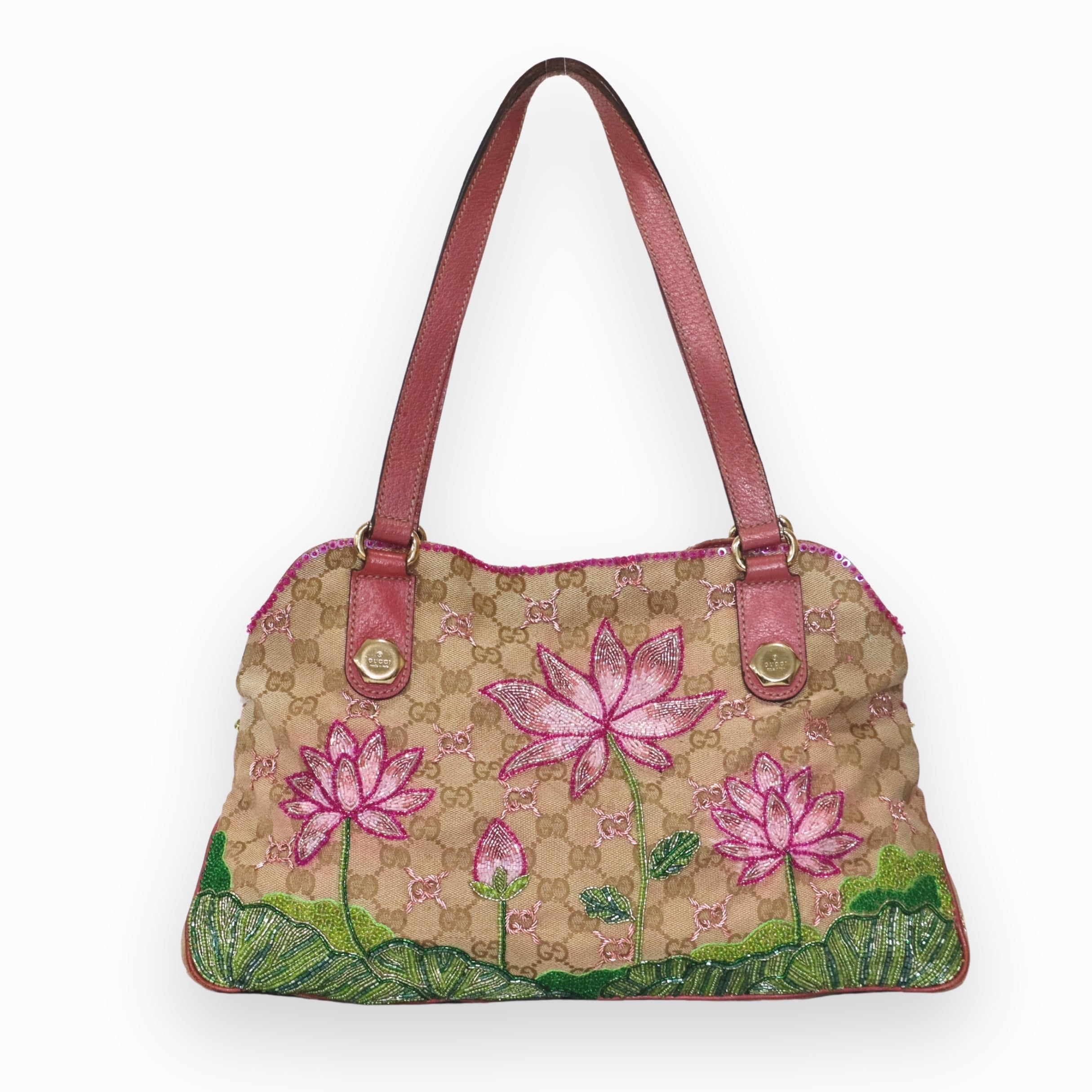 Gucci GG Canvas Shoulder Bag