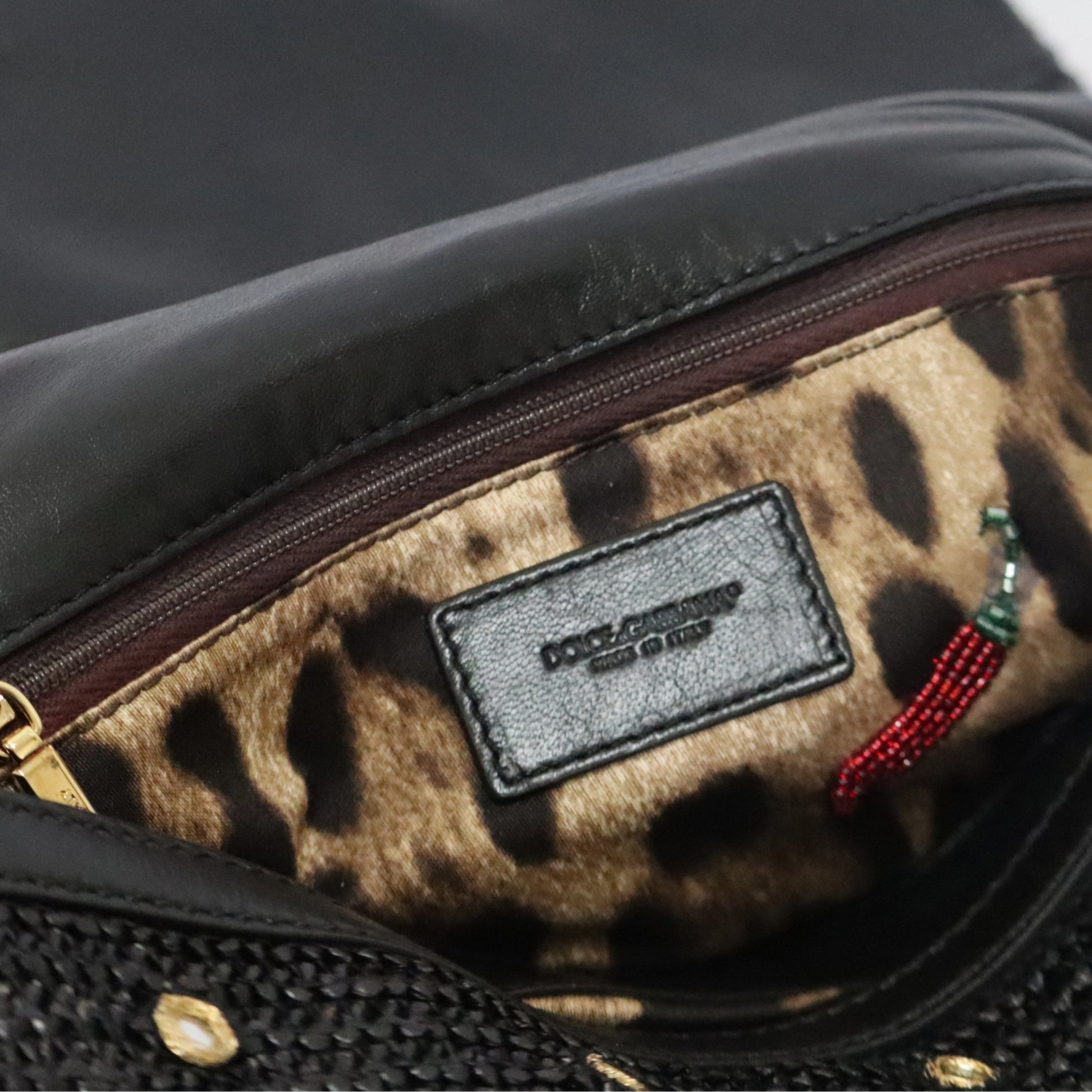 Dolce & Gabbana Elongated Sicily Handbag