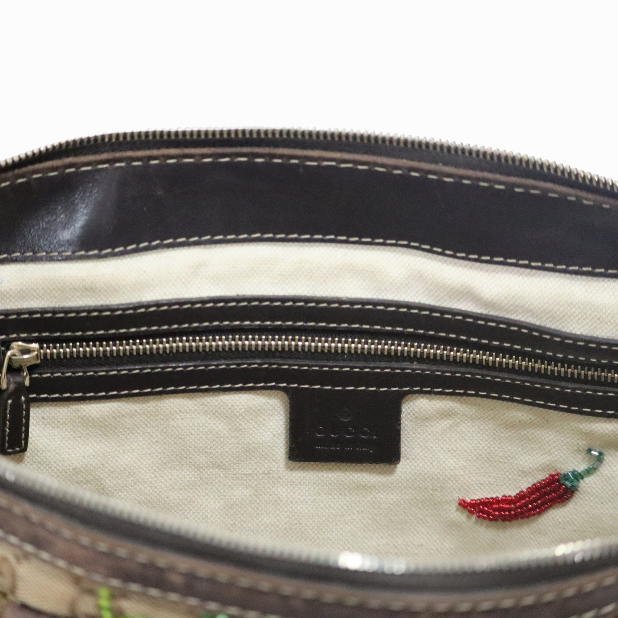 Gucci Canvas Small Lovely Heart Tote