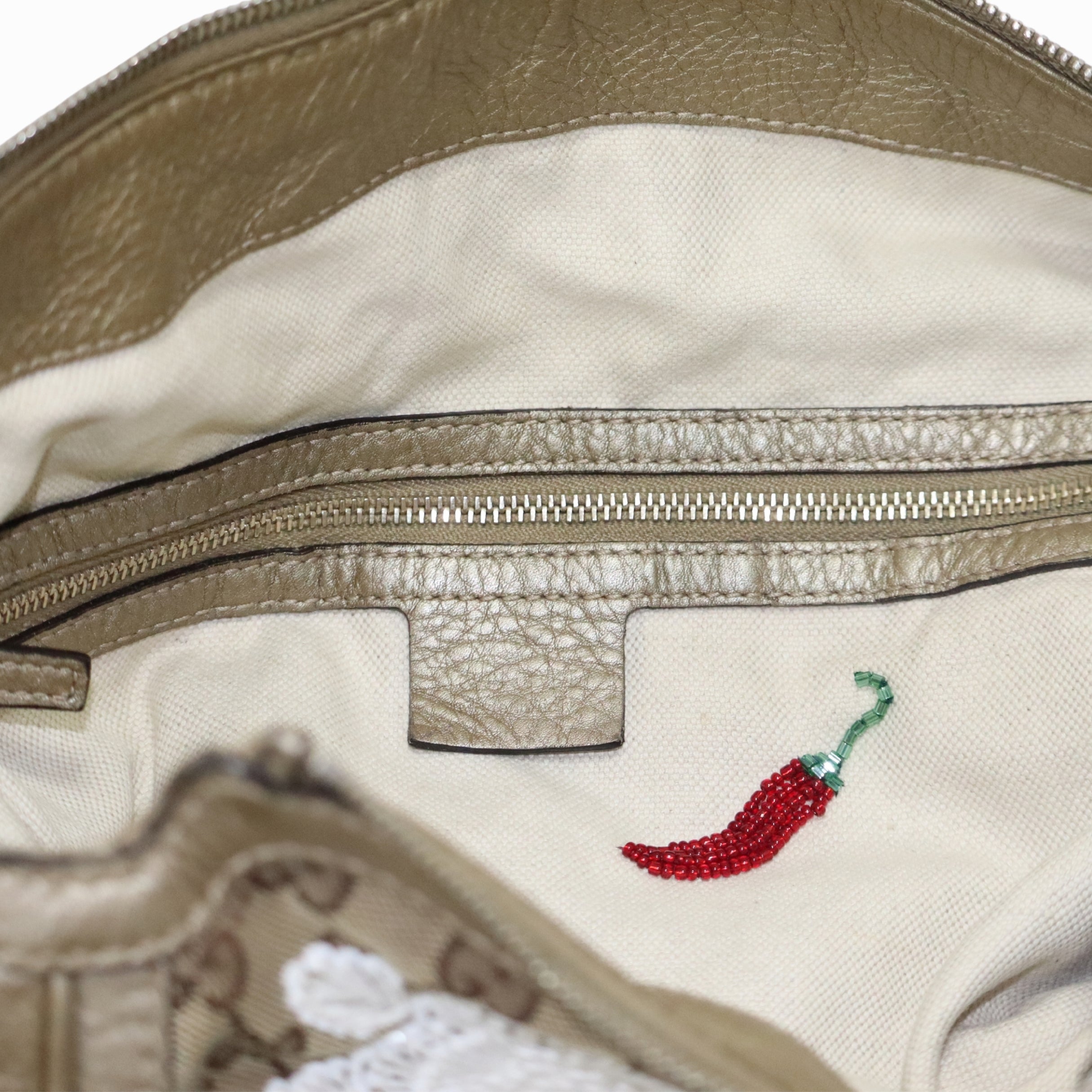 Gucci Canvas Bella Hobo Bag