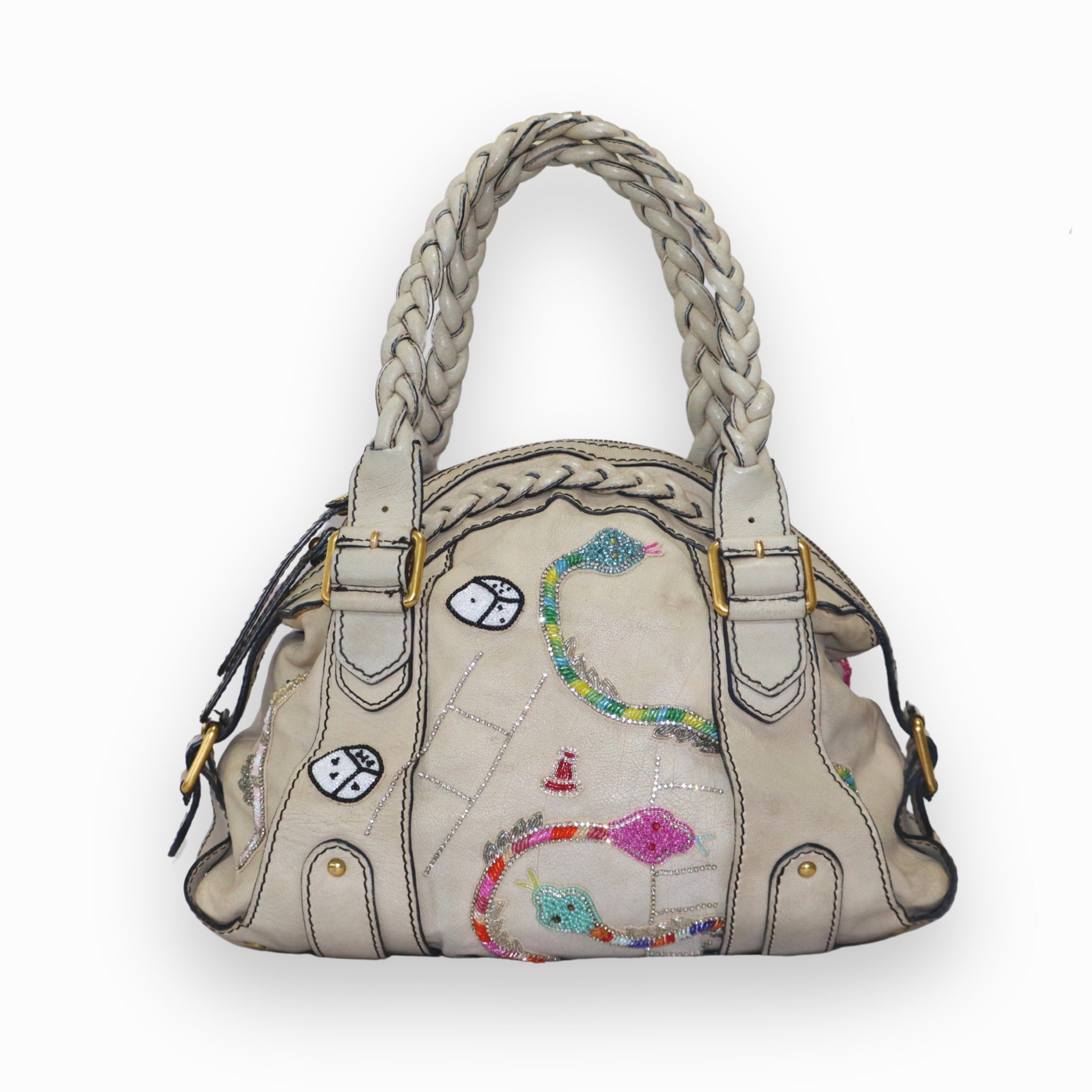 Valentino Garavani Braided Shoulder Bag