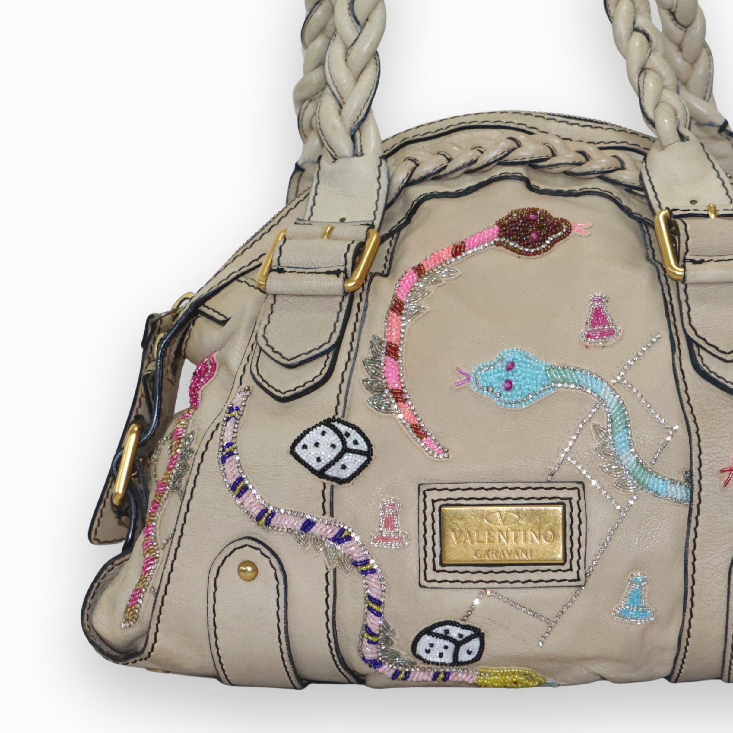Valentino Garavani Braided Shoulder Bag