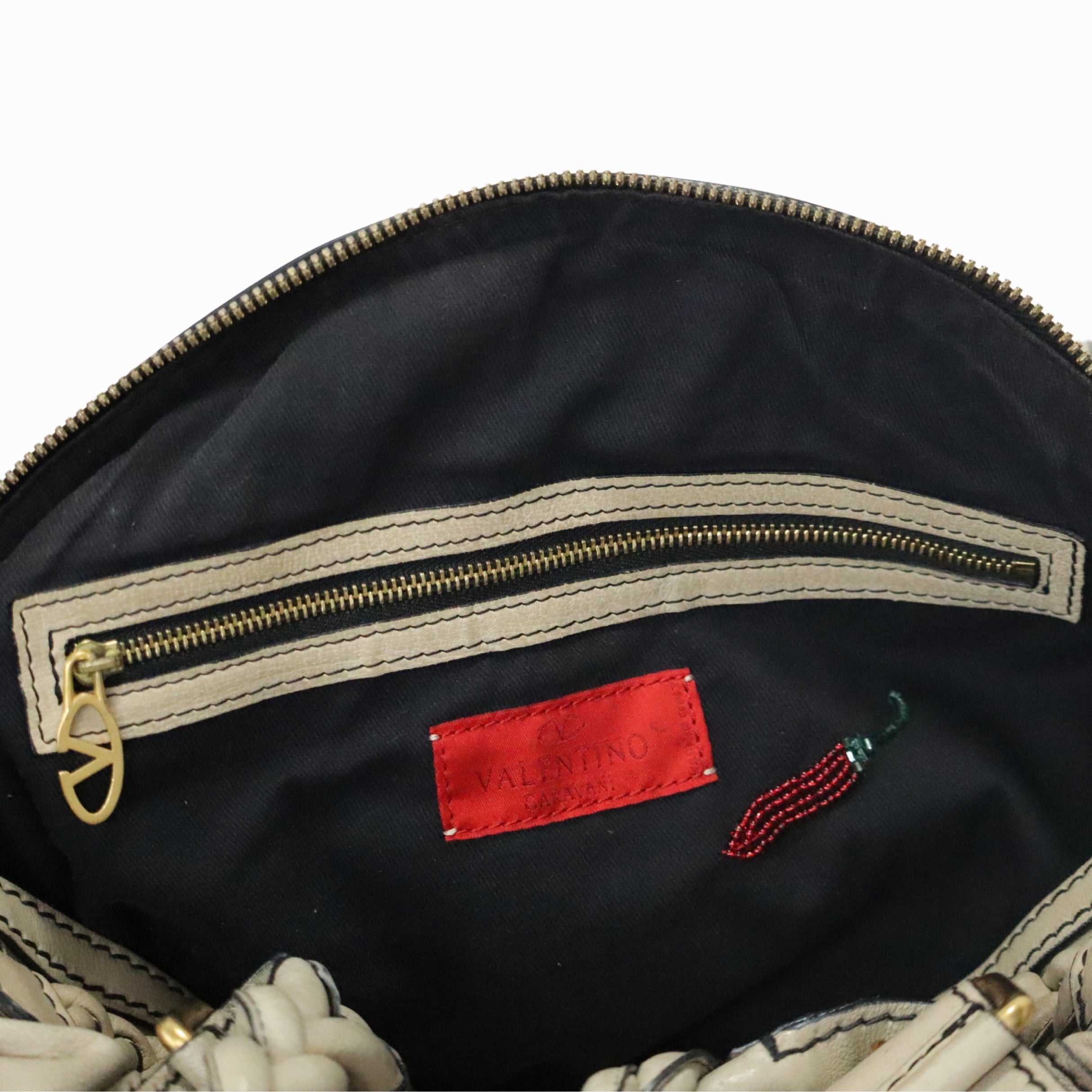 Valentino Garavani Braided Shoulder Bag