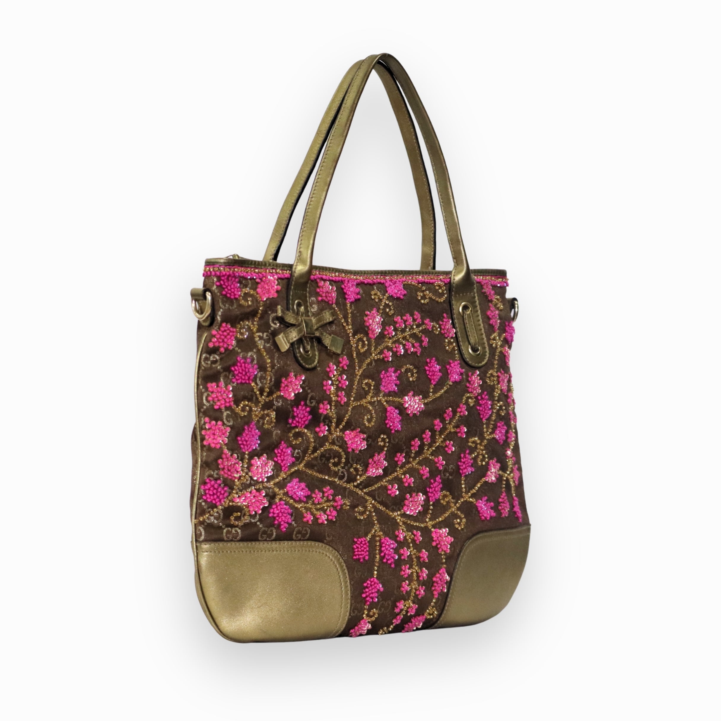Gucci Canvas Princy Tote