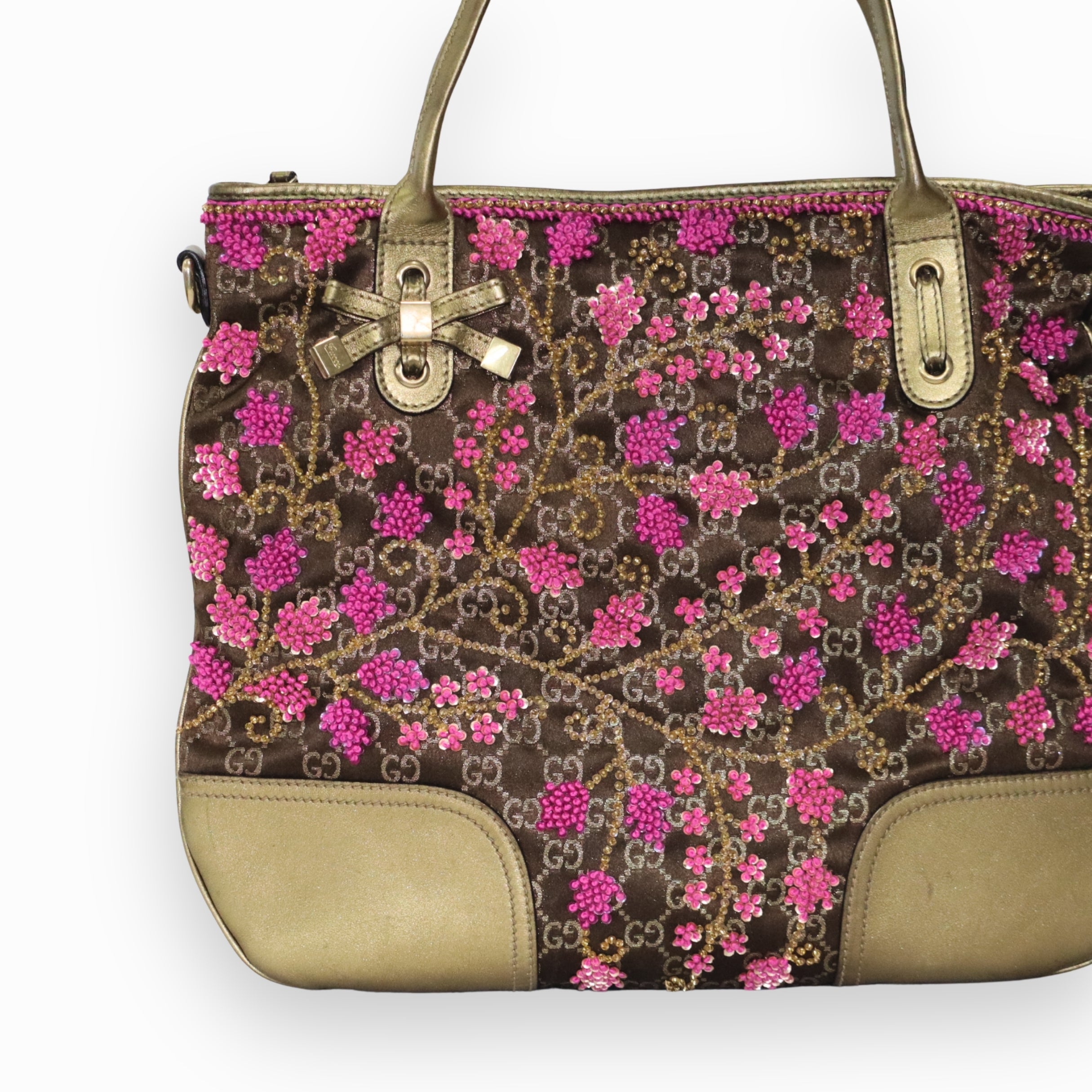 Gucci Canvas Princy Tote