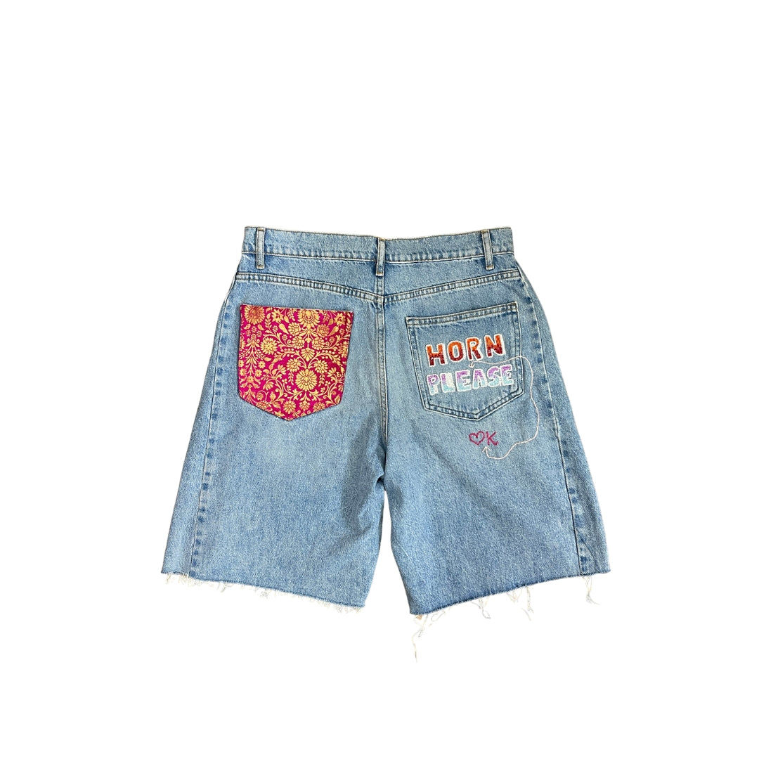 Matches Denim Jorts