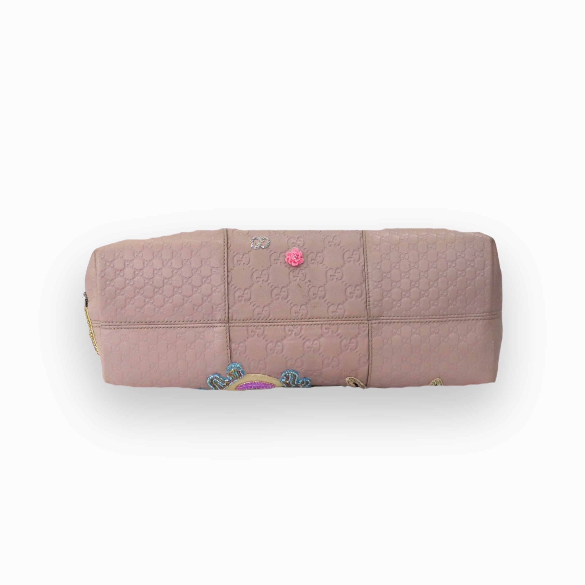 Gucci Monogram Leather Shoulder Bag