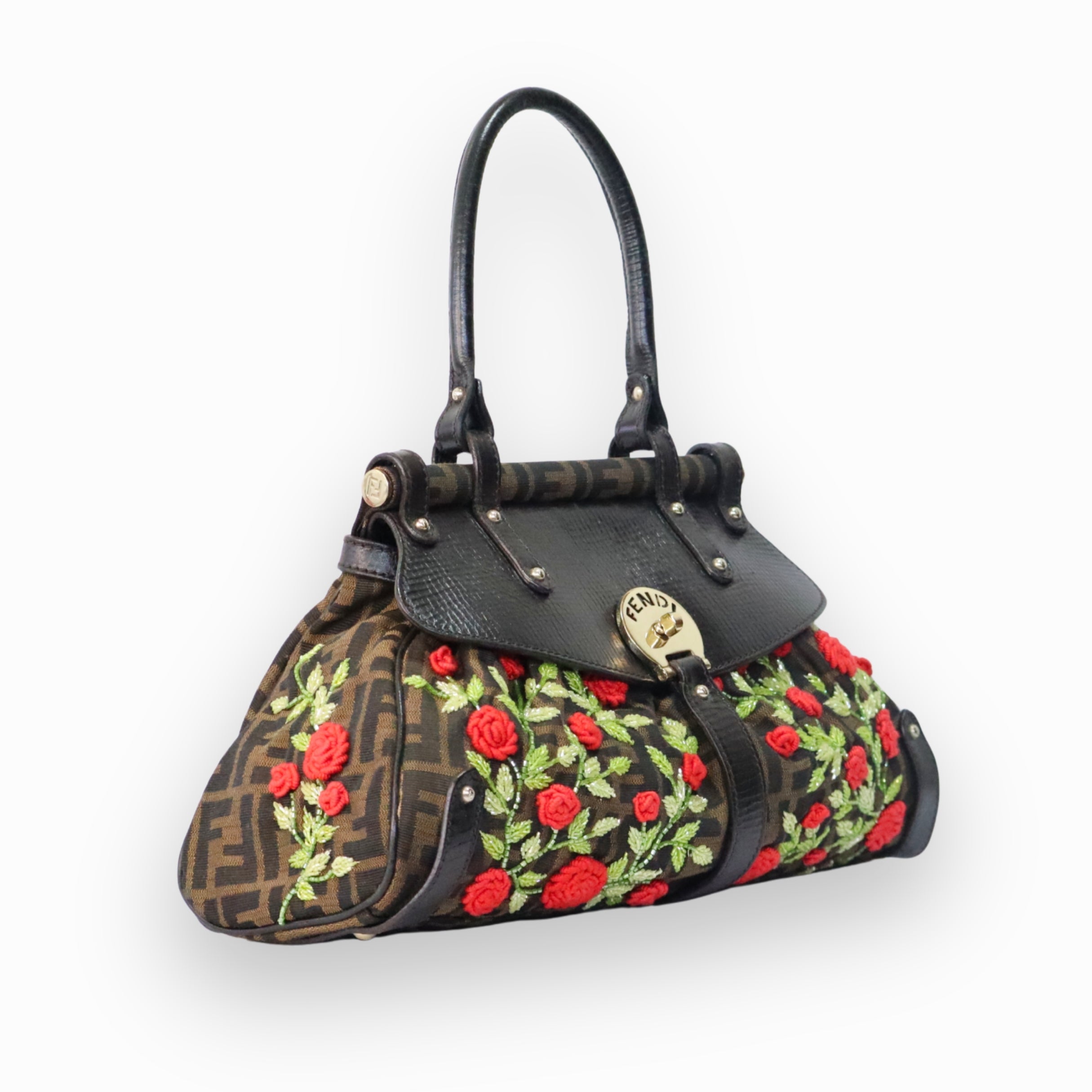 Fendi Zucca Magic Shoulder Bag