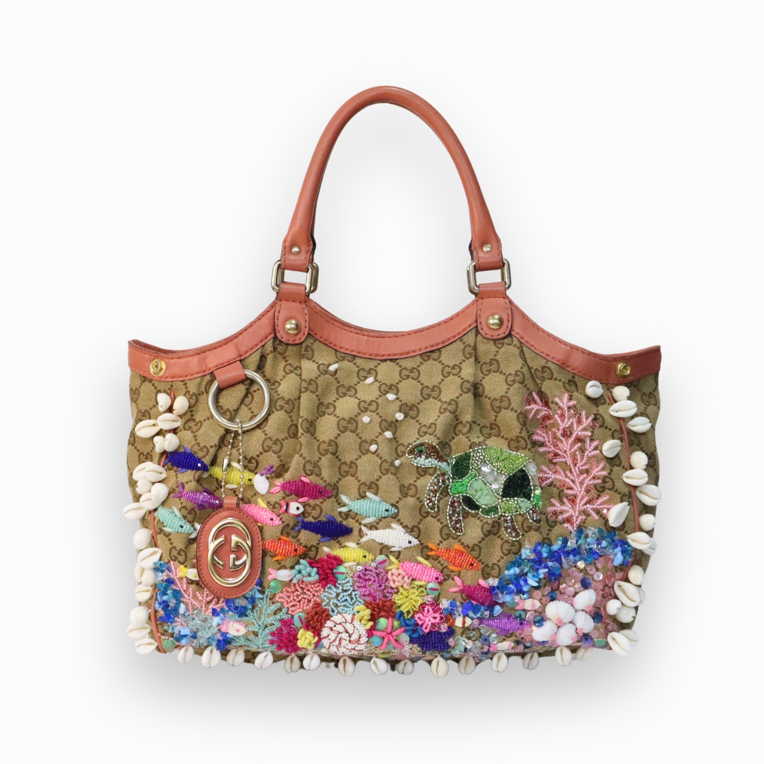 Gucci Canvas Sukey Tote