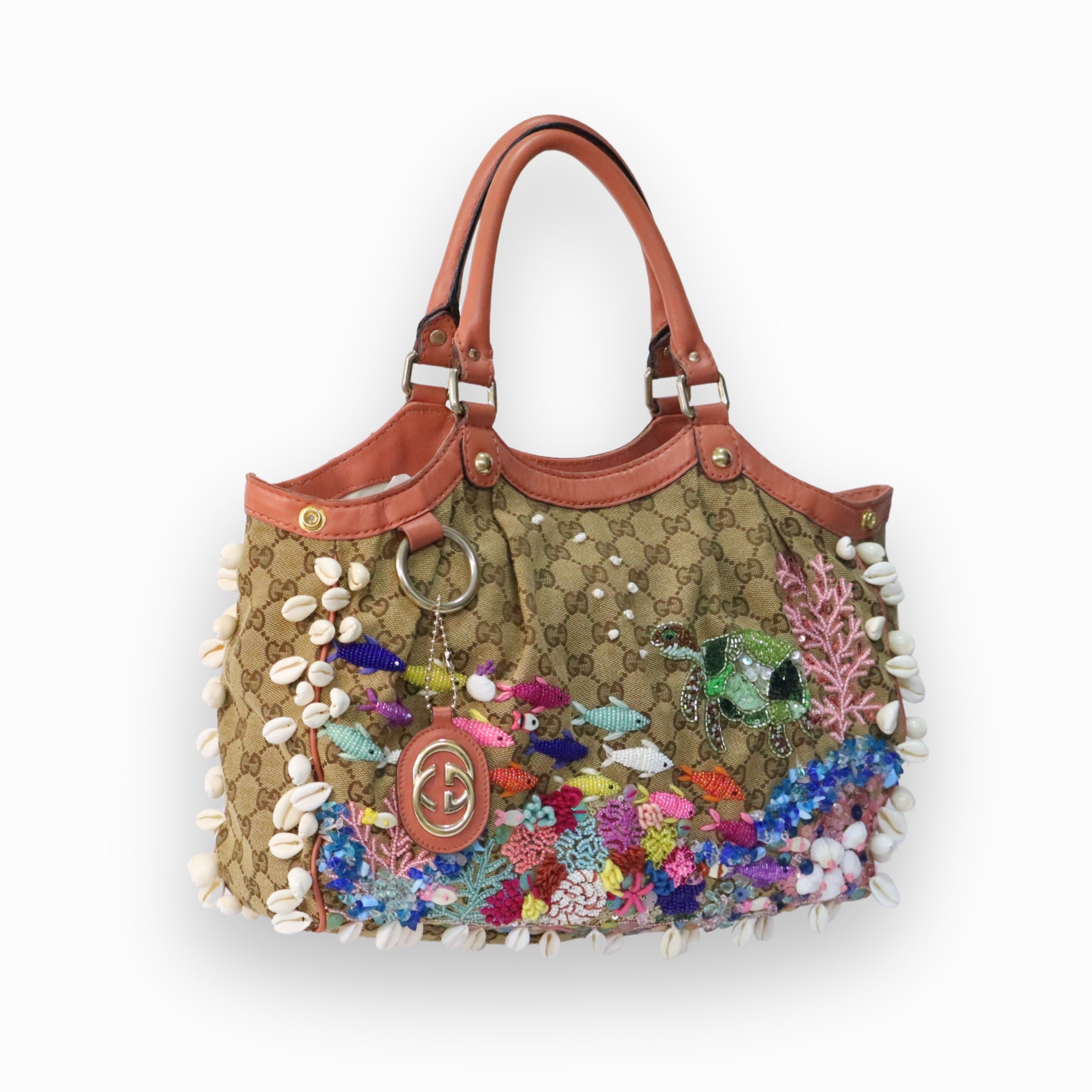 Gucci Canvas Sukey Tote