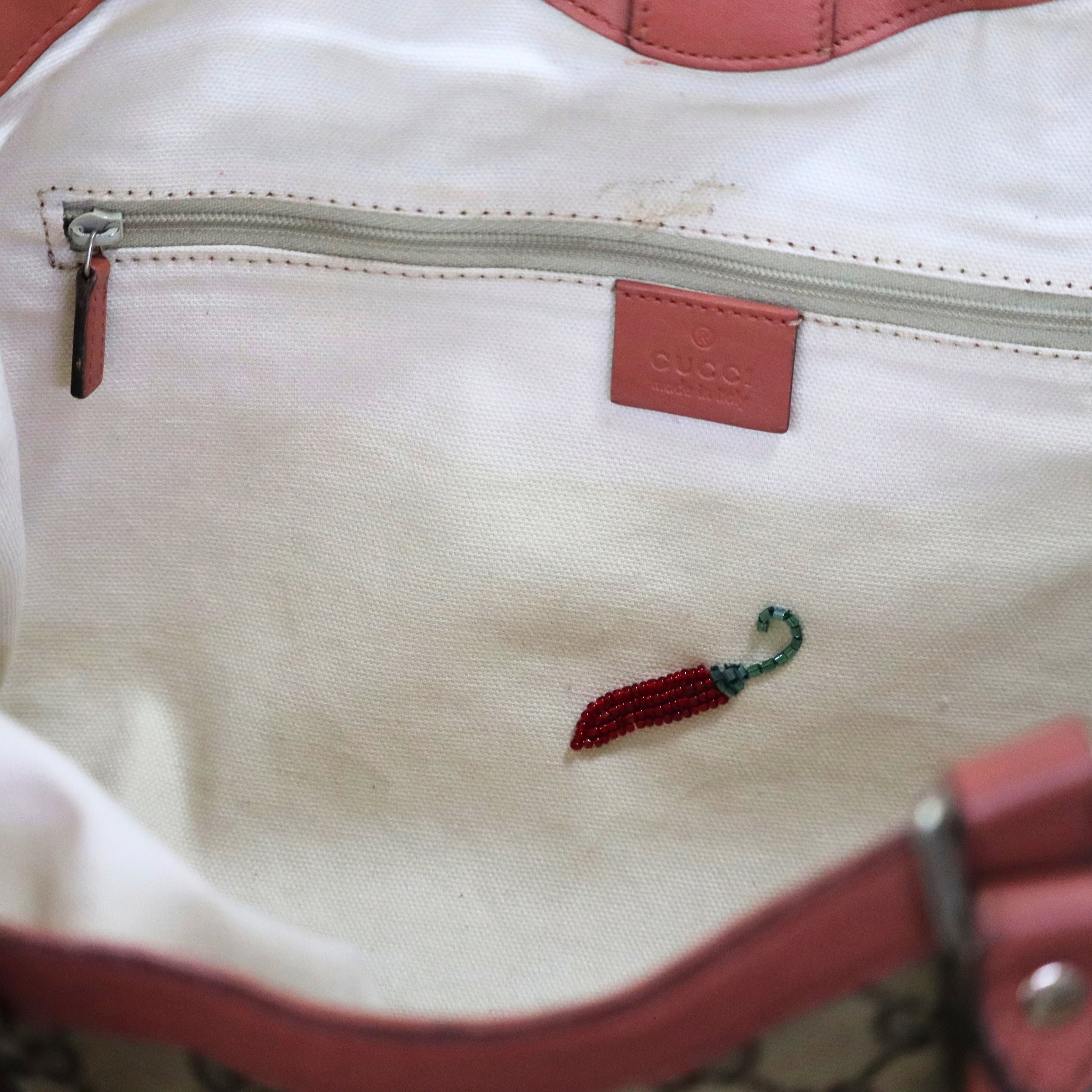 Gucci Canvas Sukey Tote