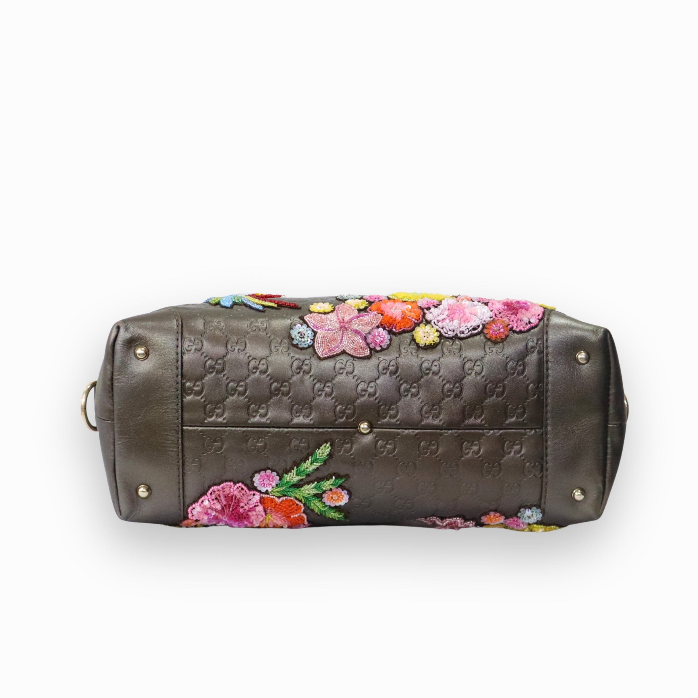 Gucci Heart Charm Dome Satchel