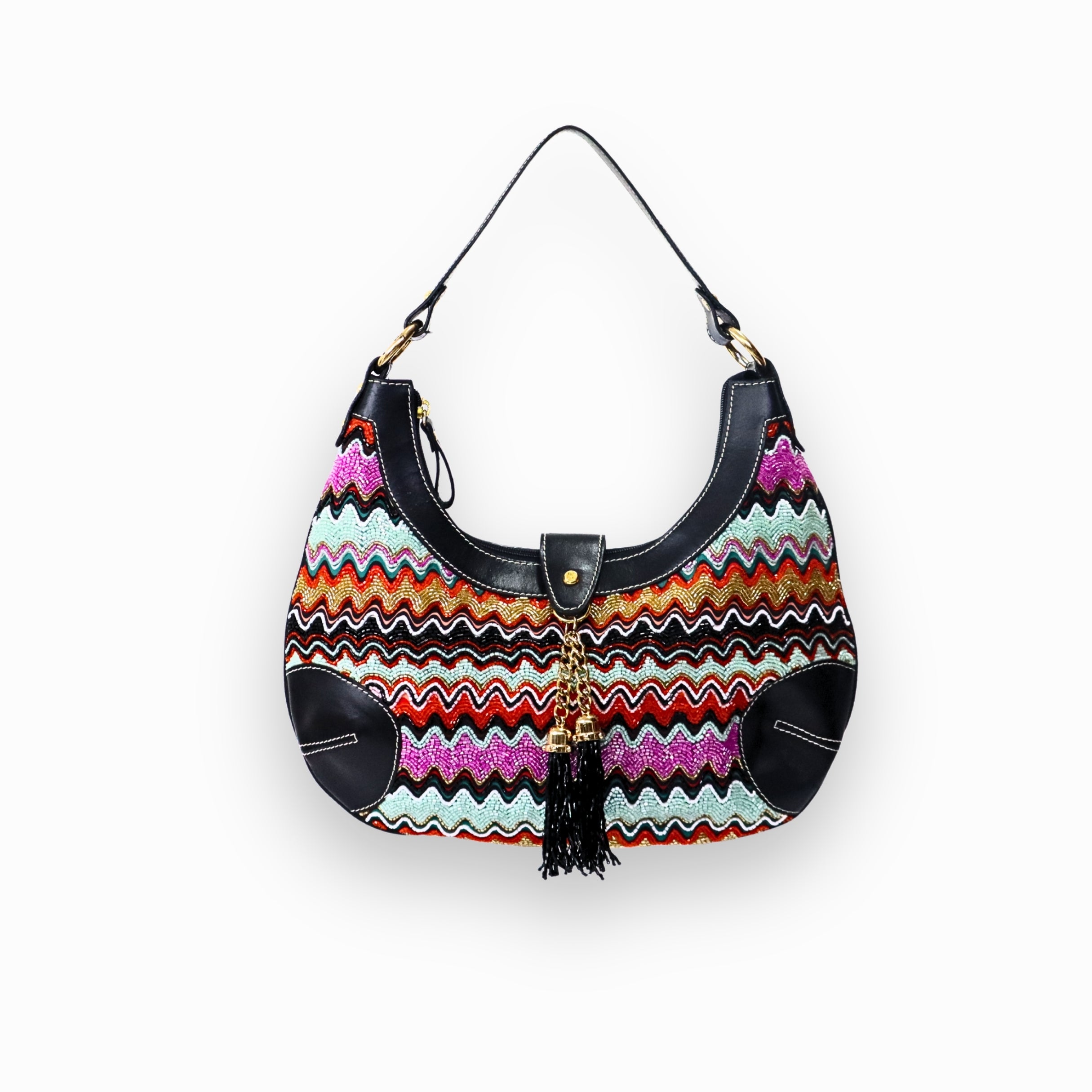 Missoni Zigzag Half Moon Bag