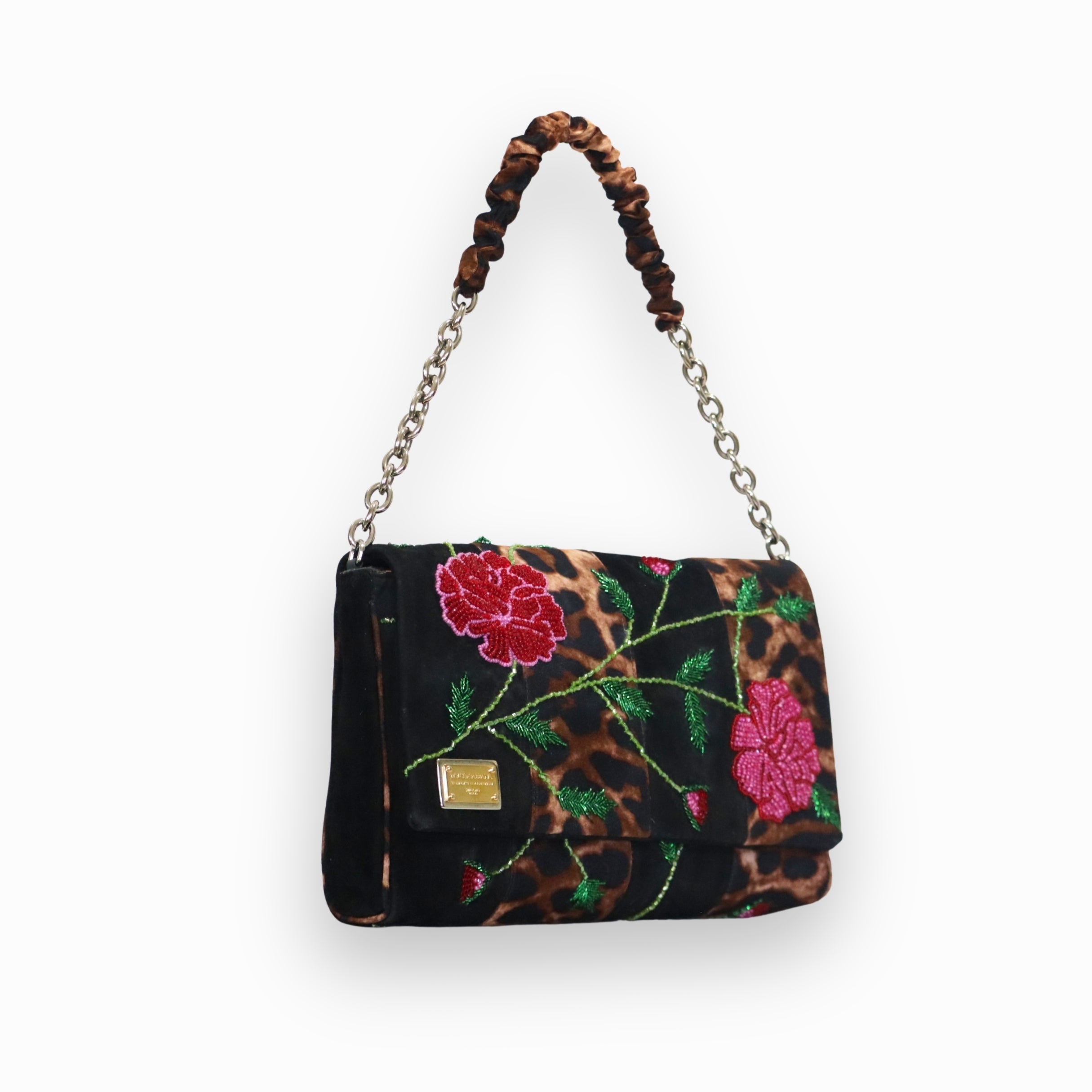 Dolce and Gabbana Stripe Shoulder Bag