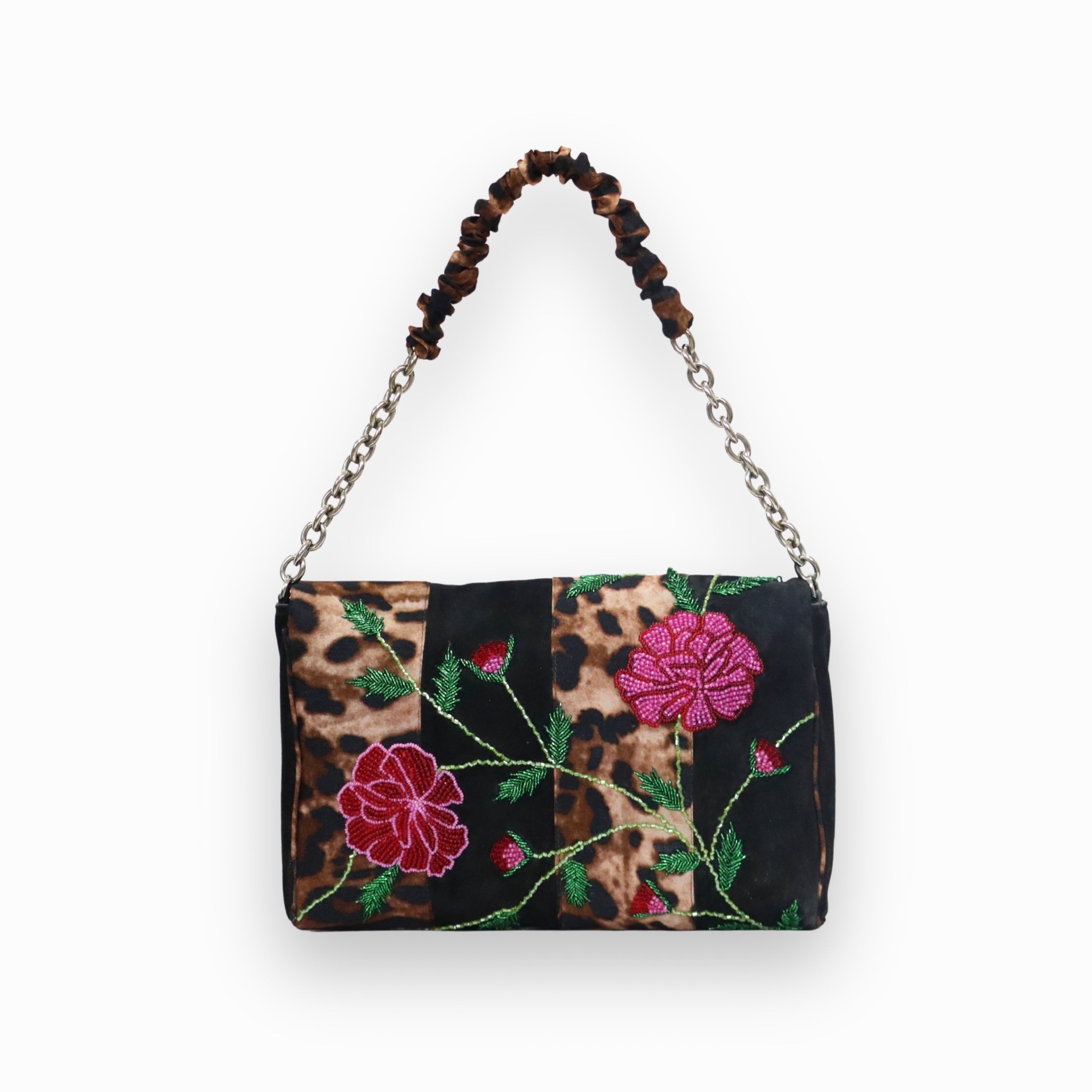 Dolce and Gabbana Stripe Shoulder Bag