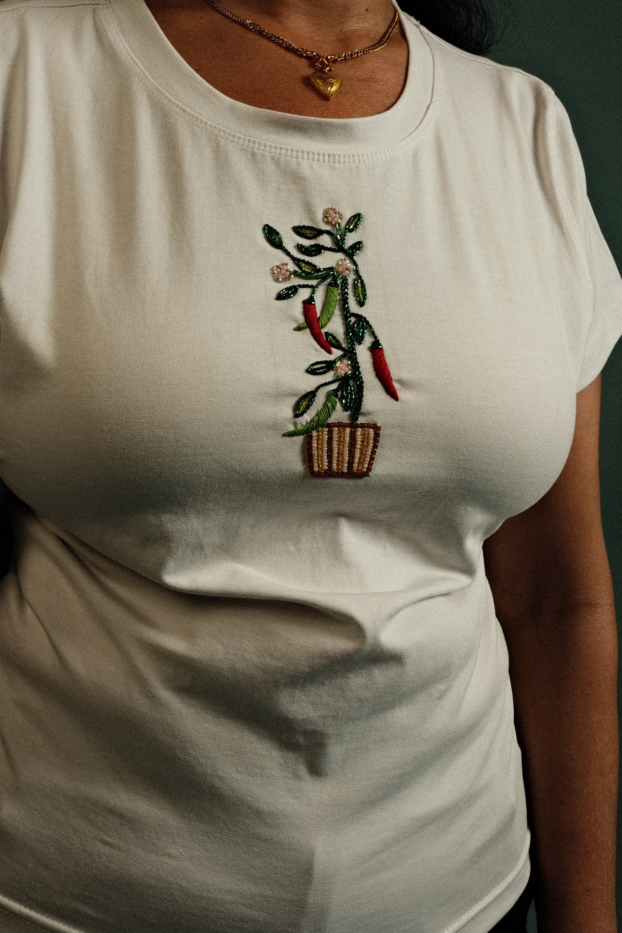 Mirchi Plant Tee/Tank