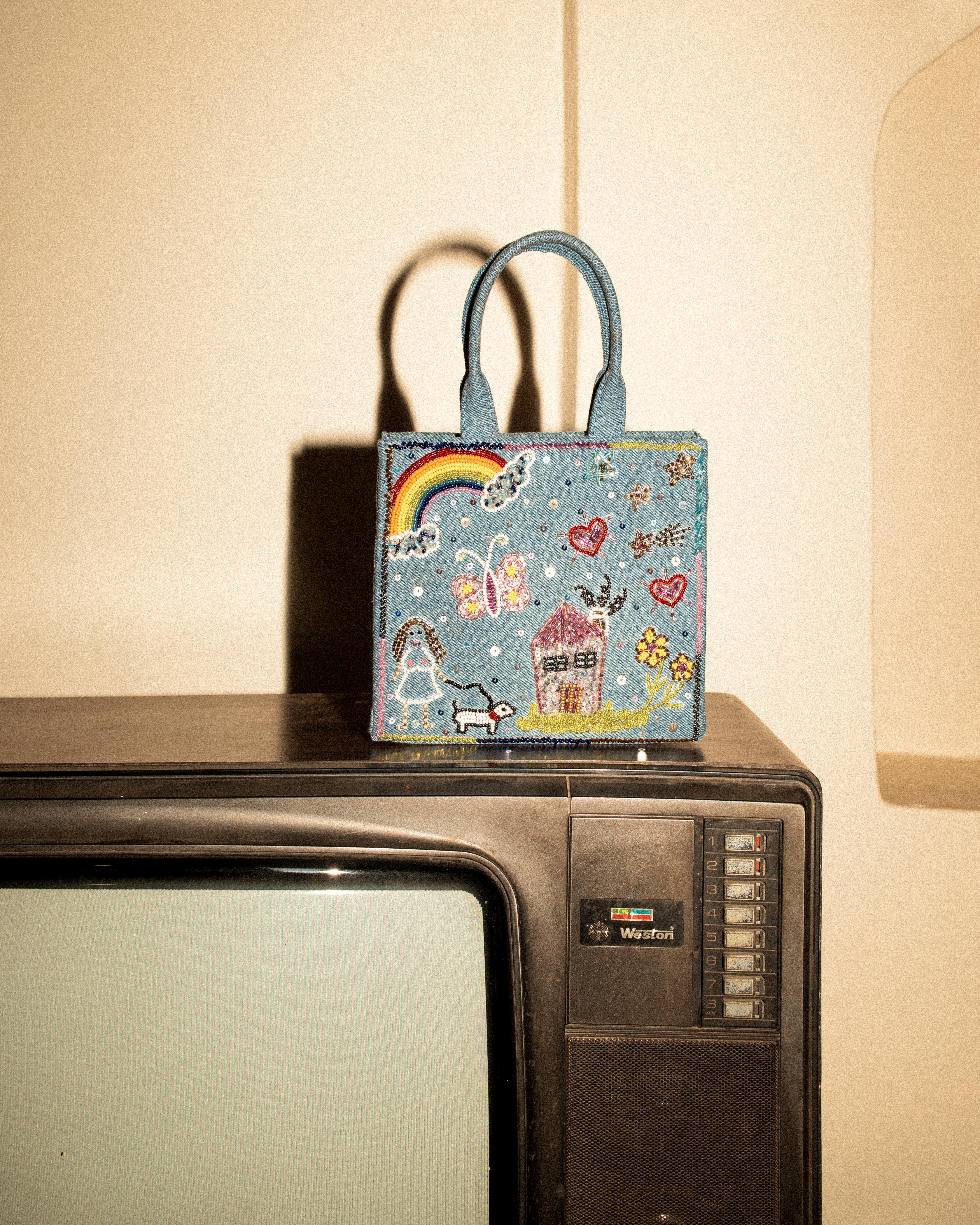 EPIC DENIM MINI TOTE