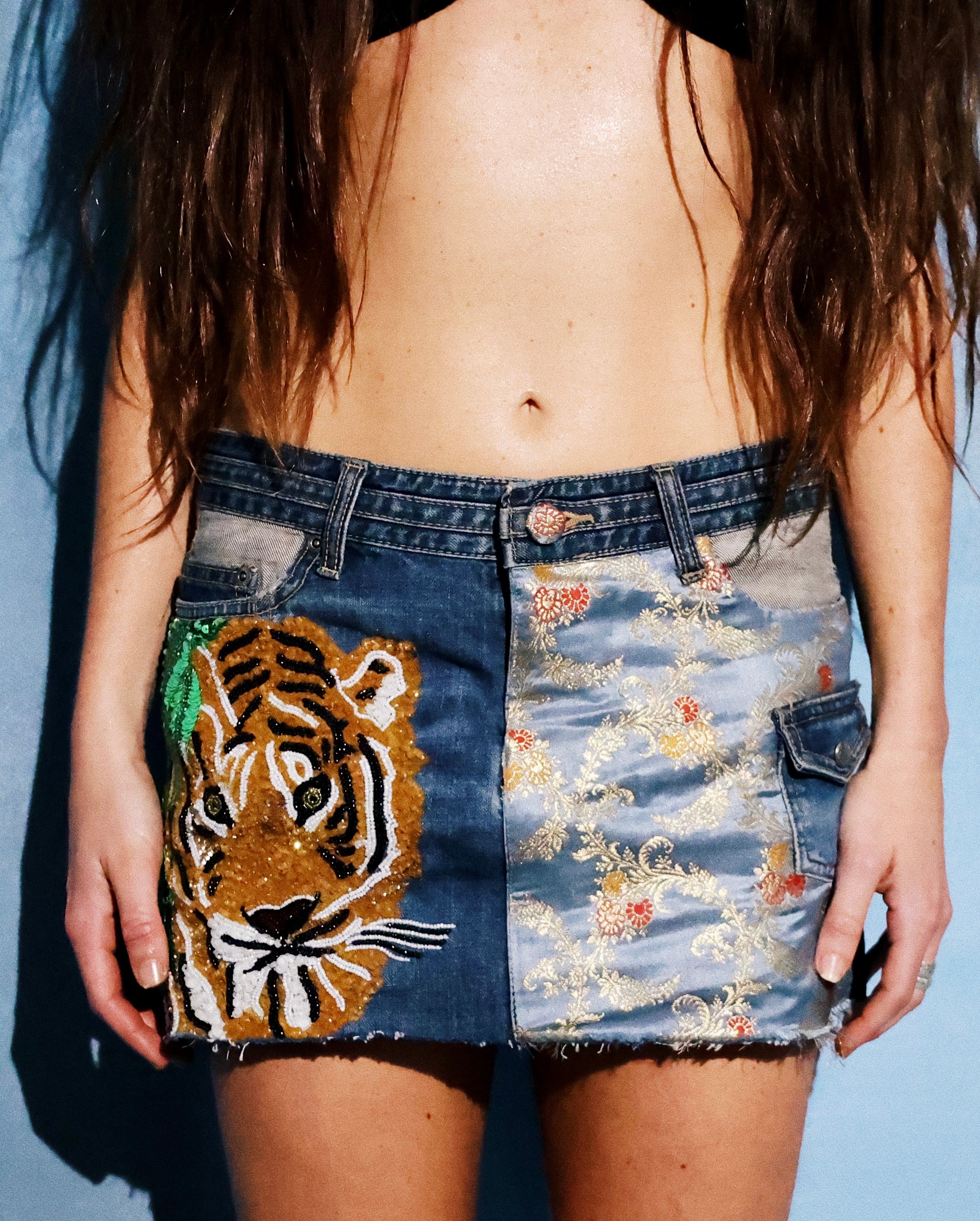 Sher Denim Skirt