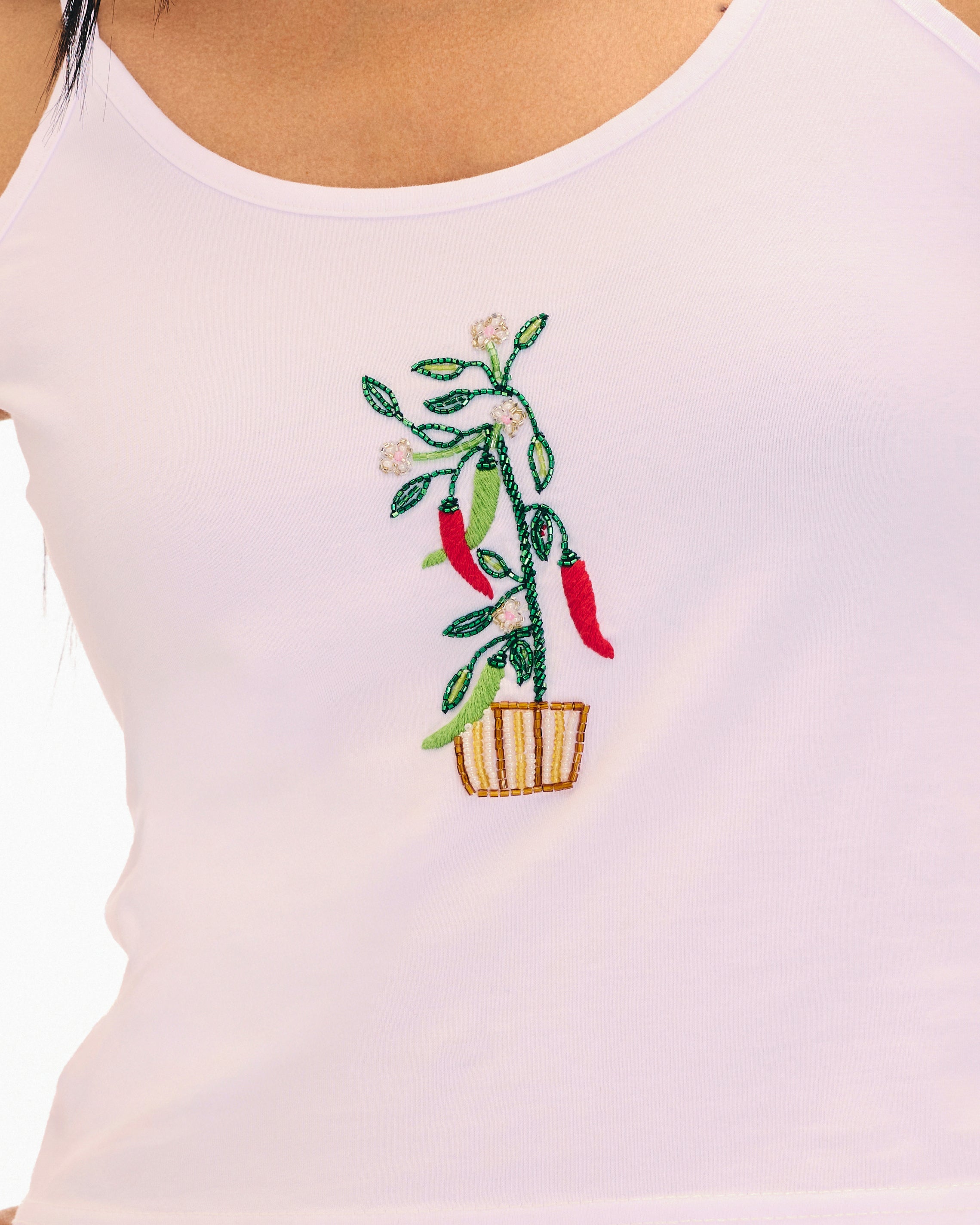 Mirchi Plant Tee/Tank