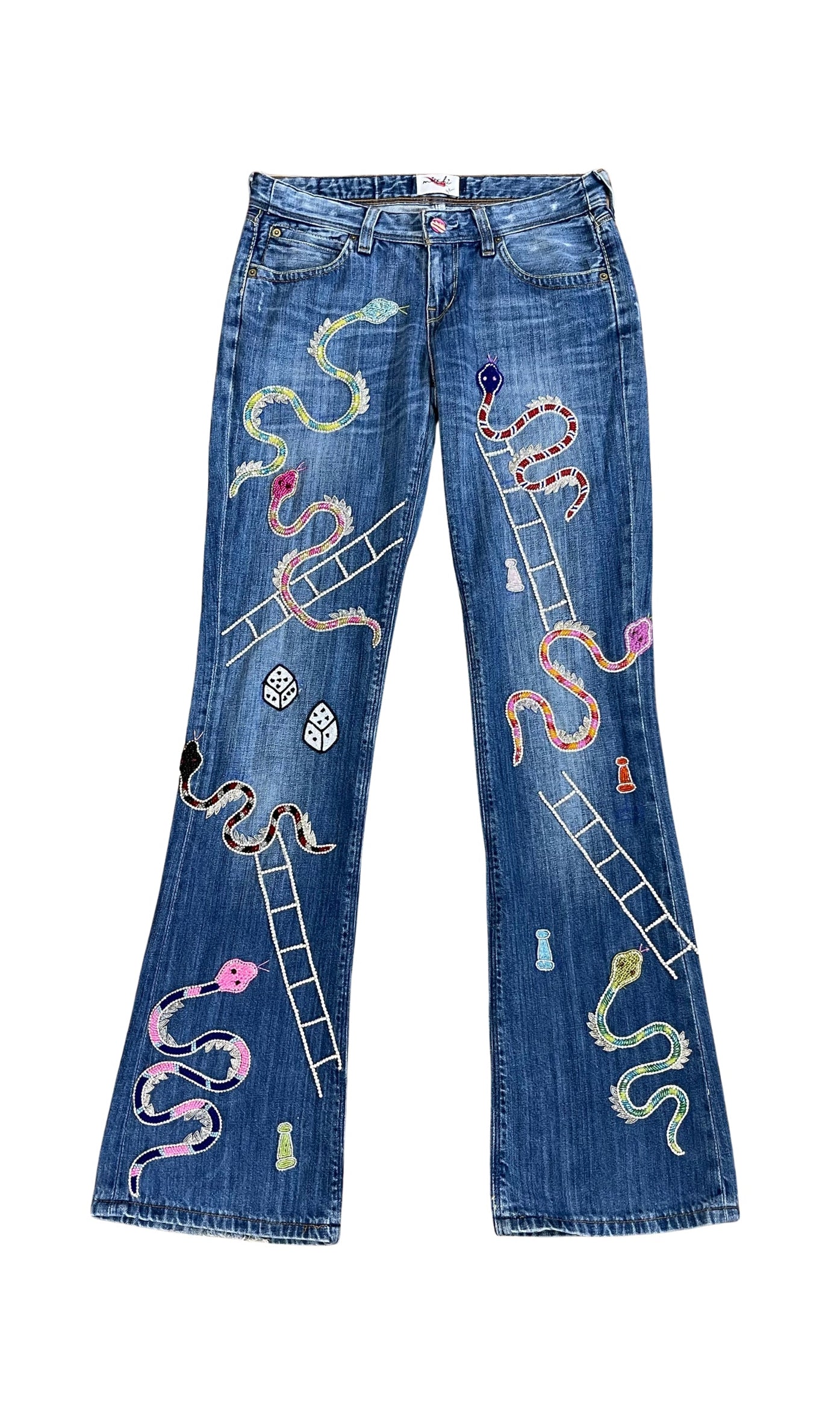 Snakes and Ladders Denim Jeans