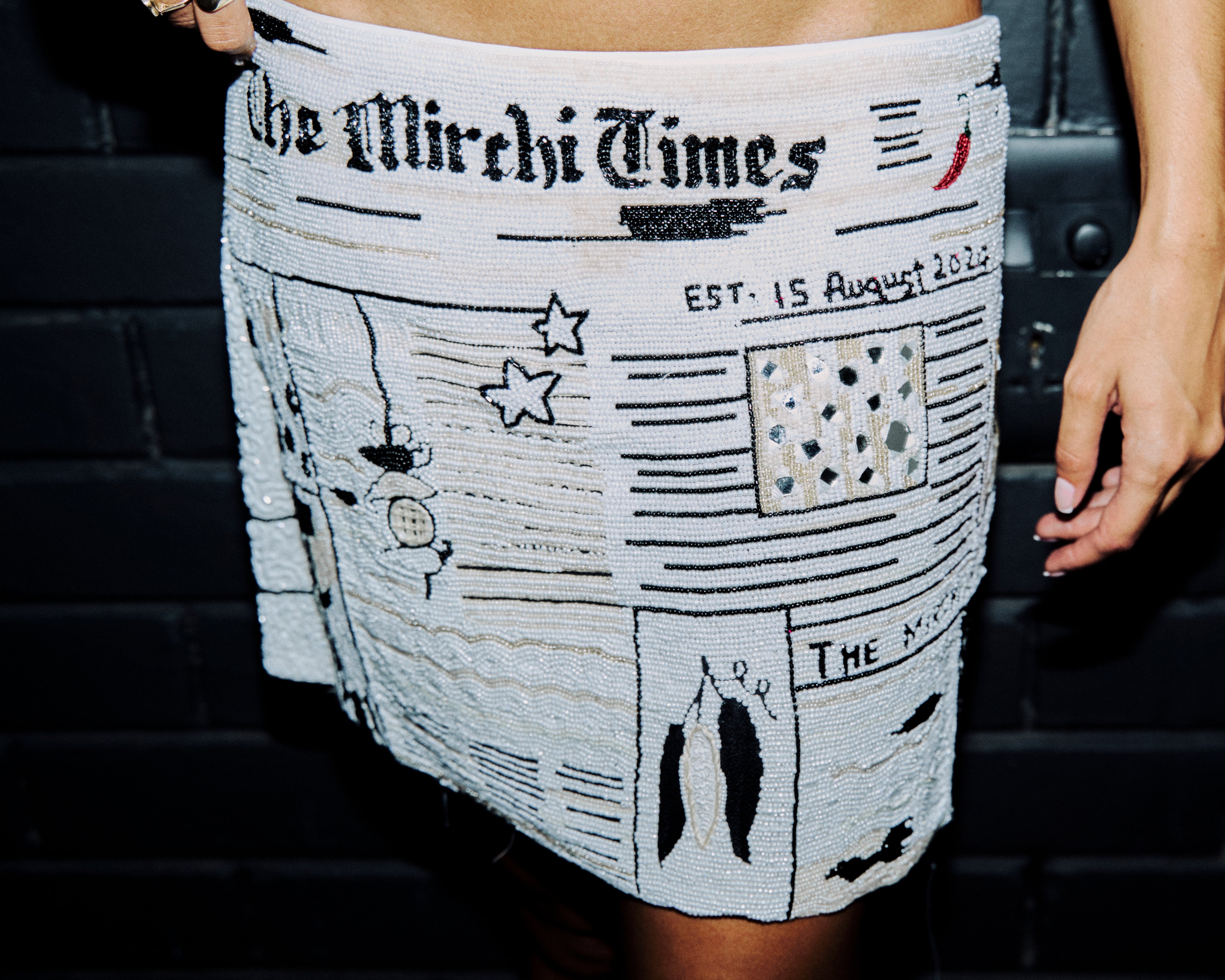 Mirchi Times Skirt